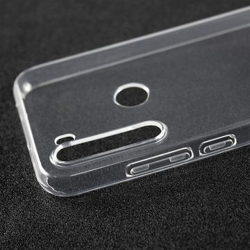 CoverKingz Handyhülle Xiaomi Redmi Note 8 Handy Hülle Silikon Cover Schutzhülle Soft klar