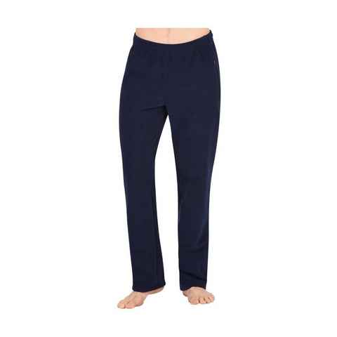 Trigema Jerseyhose TRIGEMA Fleece Freizeithose (1-tlg)