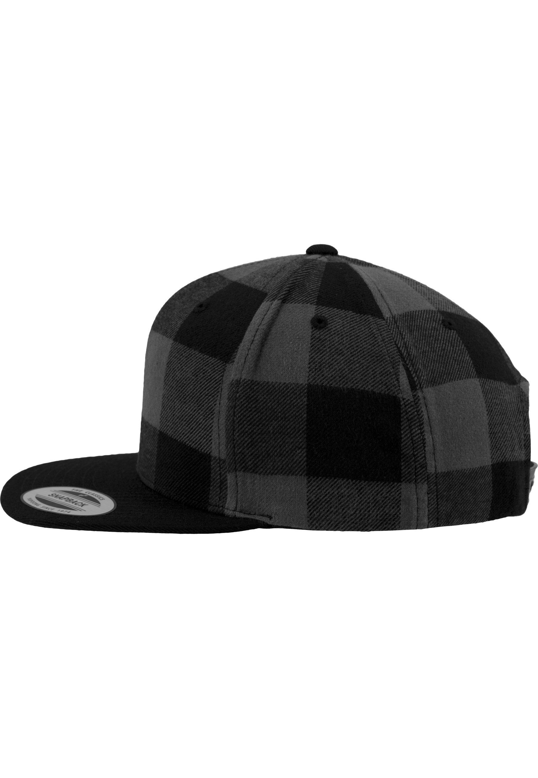 Flexfit Snapback Cap Flexfit Unisex Checked Flanell Snapback