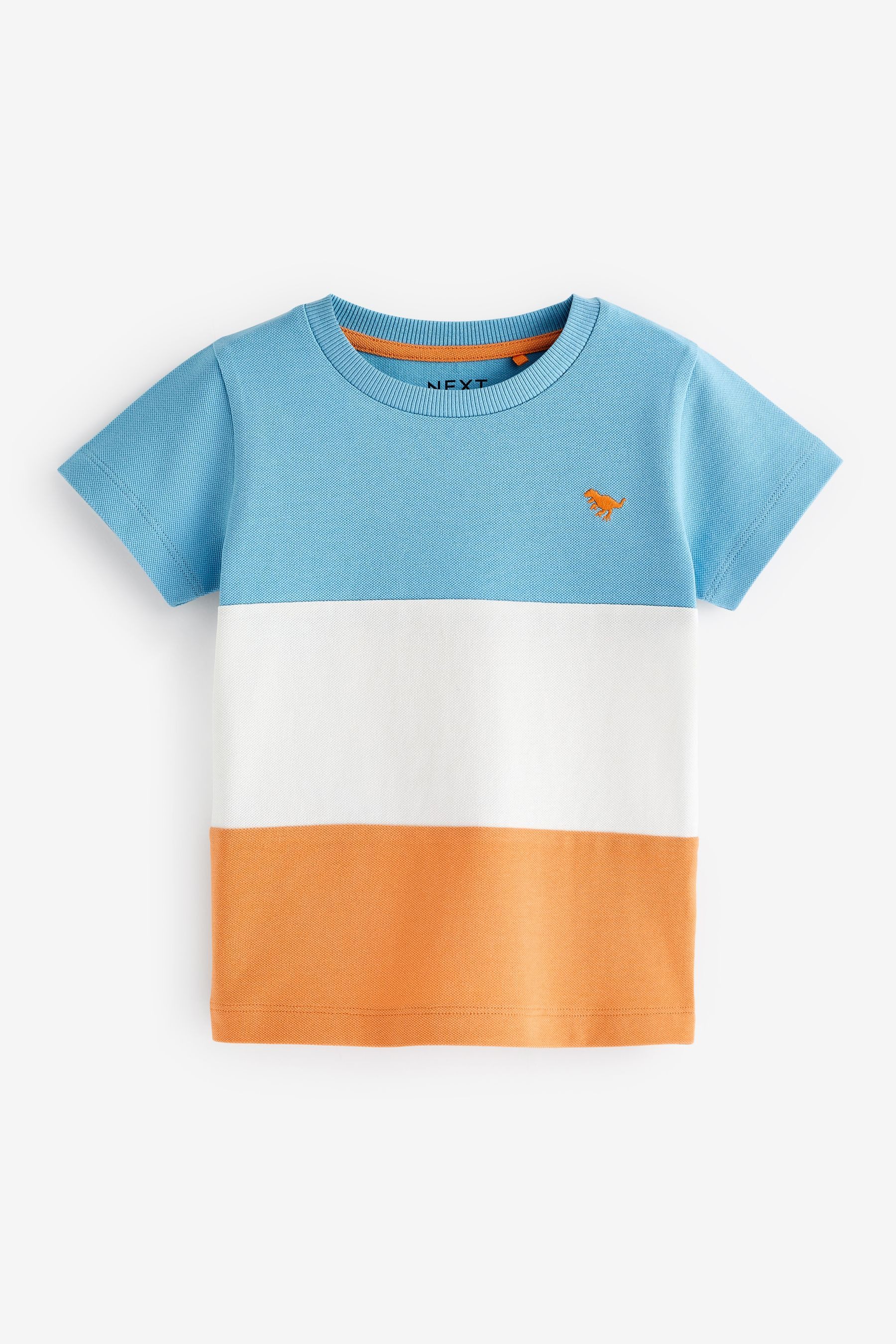 Next T-Shirt T-Shirt in Colourblock-Optik (1-tlg) günstig online kaufen