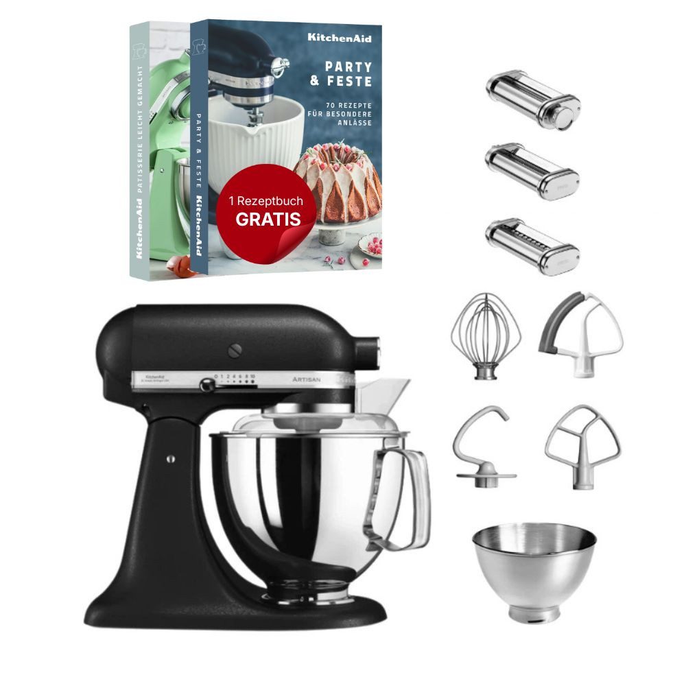 KitchenAid Küchenmaschine KitchenAid 4,8 L 5KSM175 Artisan Küchenmaschine Pastalover