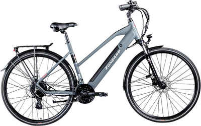 Zündapp E-Bike Z810, 24 Gang Shimano Altus RD-M310 Schaltwerk, Kettenschaltung, Heckmotor, 417,6 Wh Akku