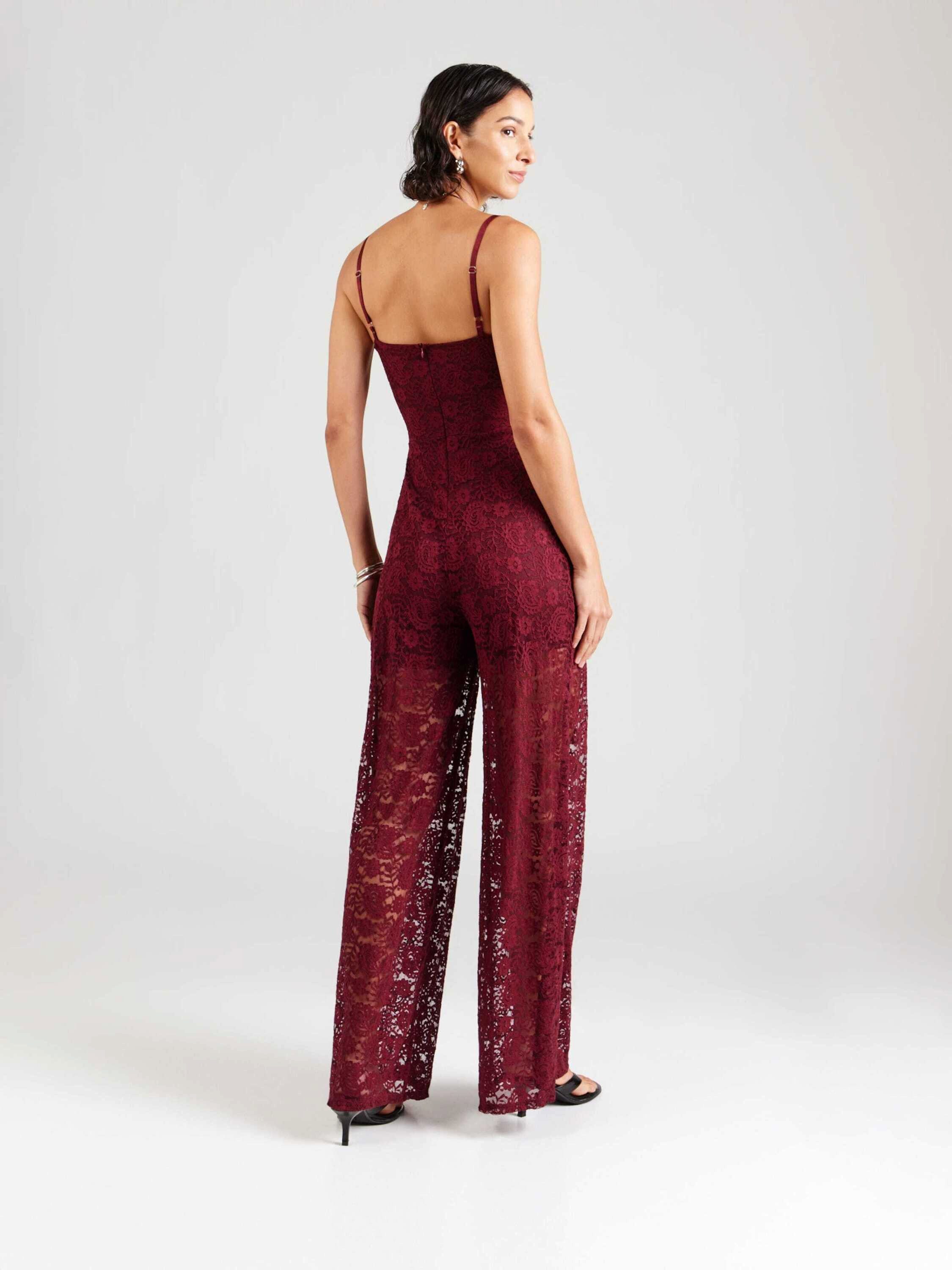 Wal G Jumpsuit JONES (1-tlg) Drapiert/gerafft