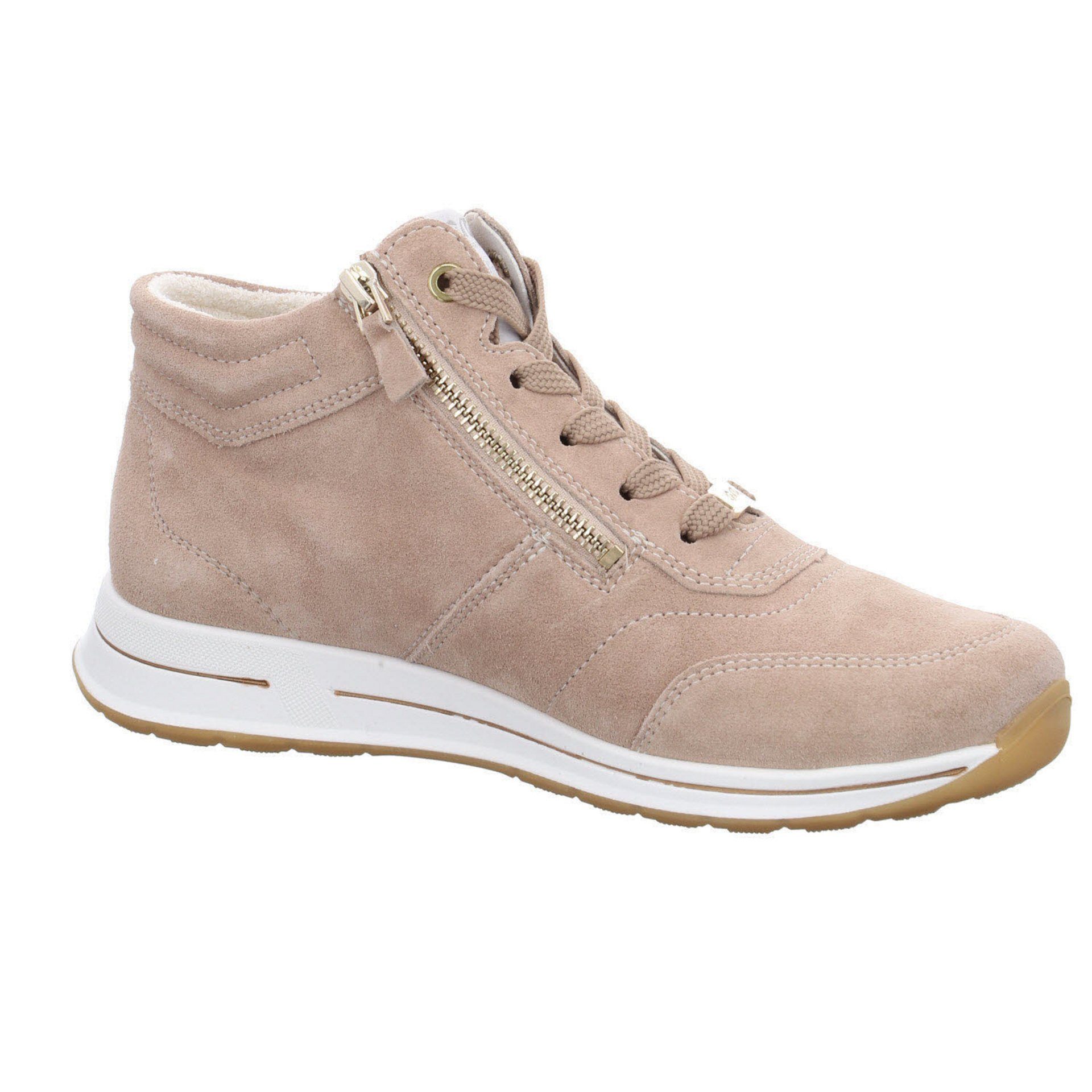 Ara Damen Stiefel Schuhe Veloursleder Sneaker High-Top Stiefel Osaka