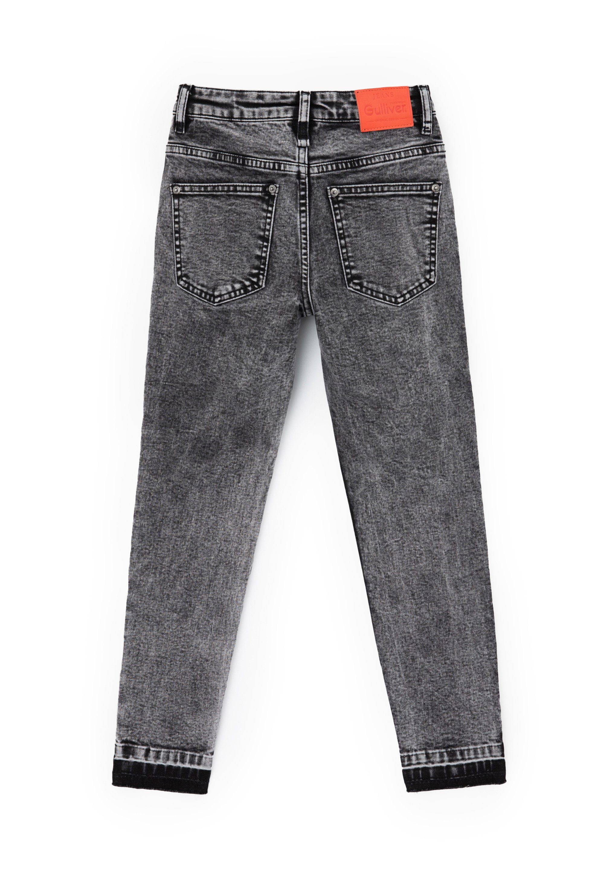 trendiger mit Used-Waschung Slim-fit-Jeans Gulliver