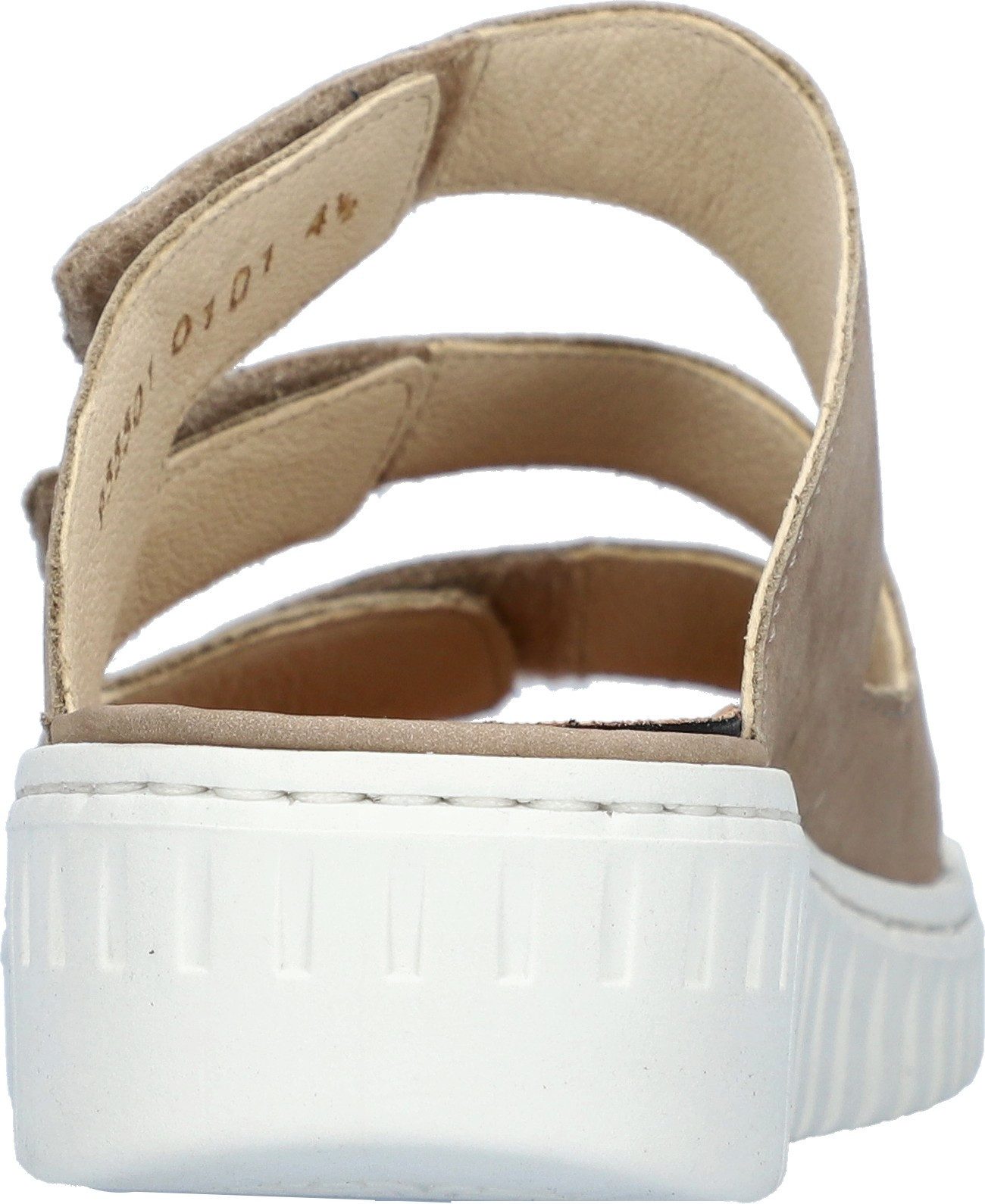Waldläufer H-WILLOW Pantolette Sommerschuh, Hausschuh, Keilabsatz, mit Korkfußbett, H-Weite