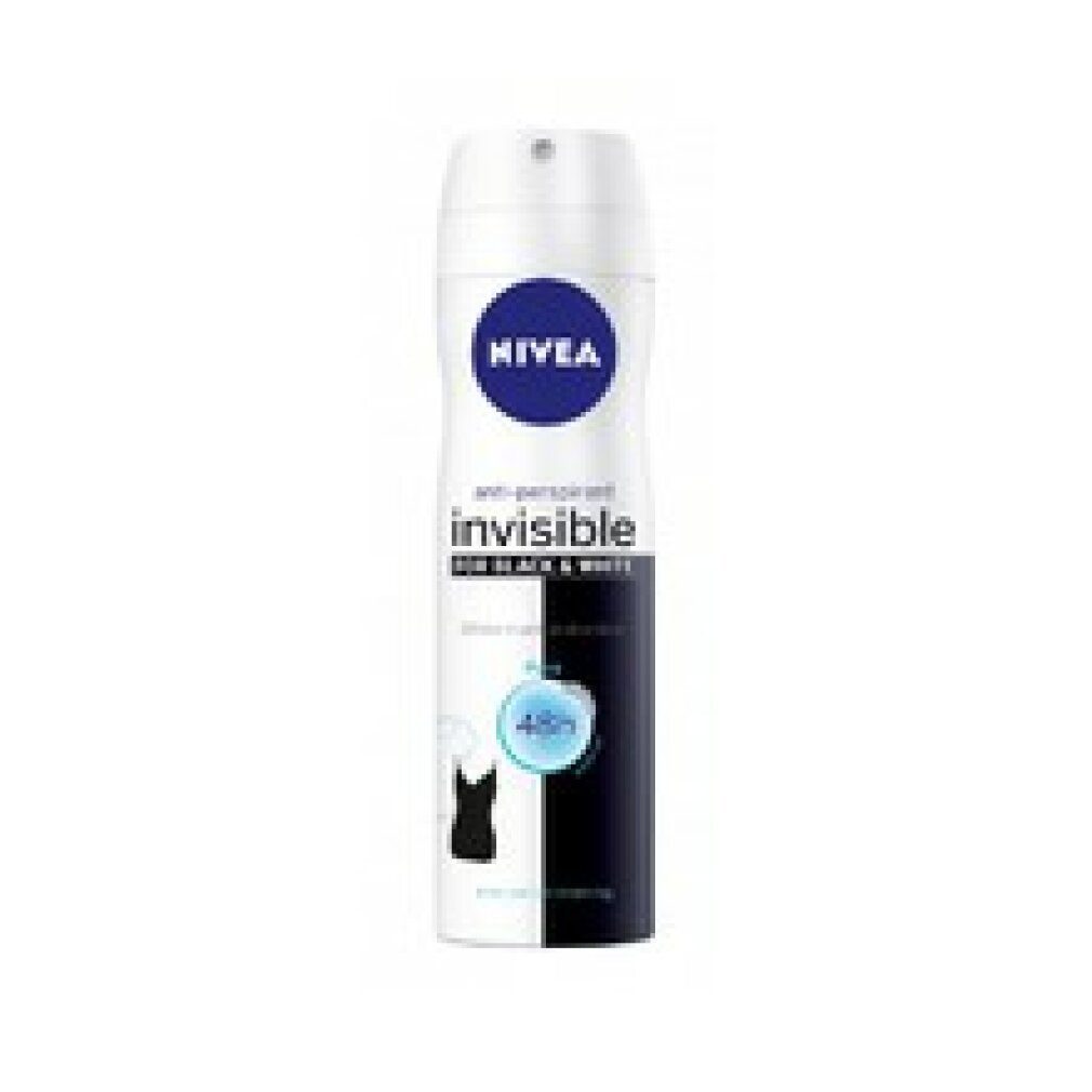 Nivea Deo-Zerstäuber Nivea Invisible Black & White Pure Antitranspirant Spray 150 ml