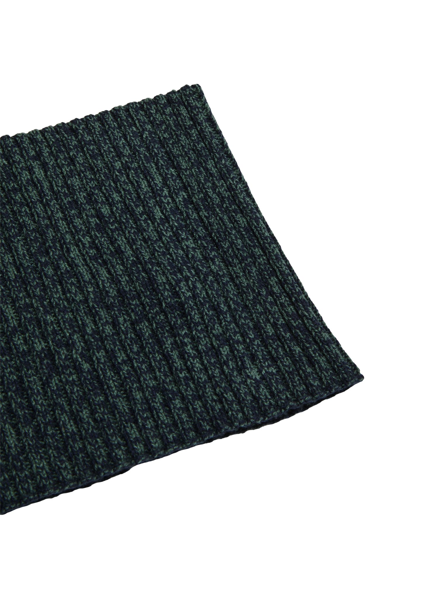 Halstuch s.Oliver petrol Baumwollmix Loop-Schal aus