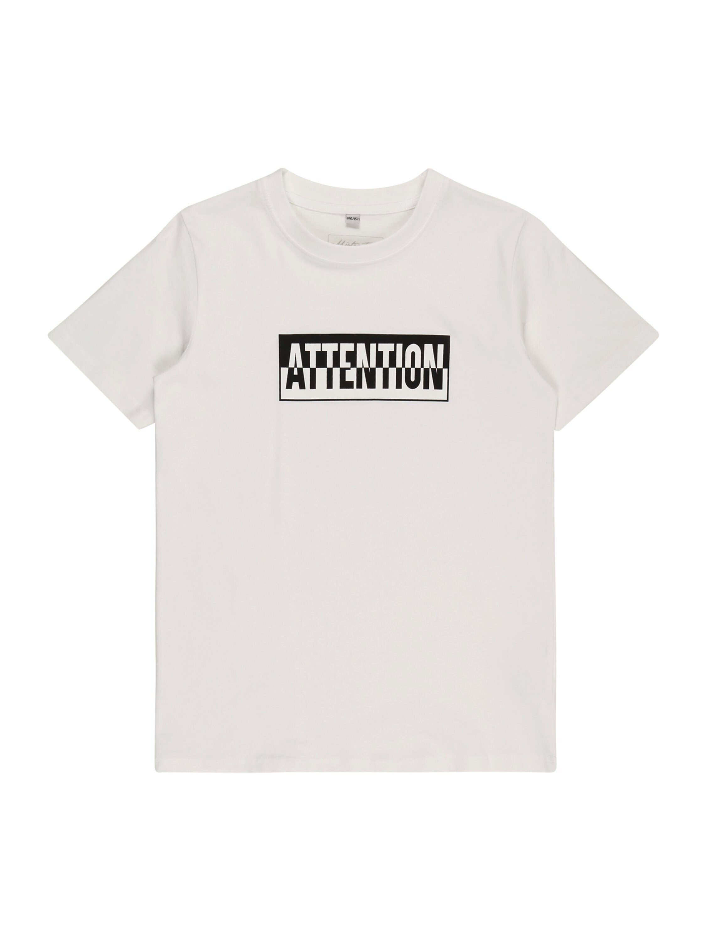 Mister Tee T-Shirt Attention (1-tlg) Plain/ohne Details