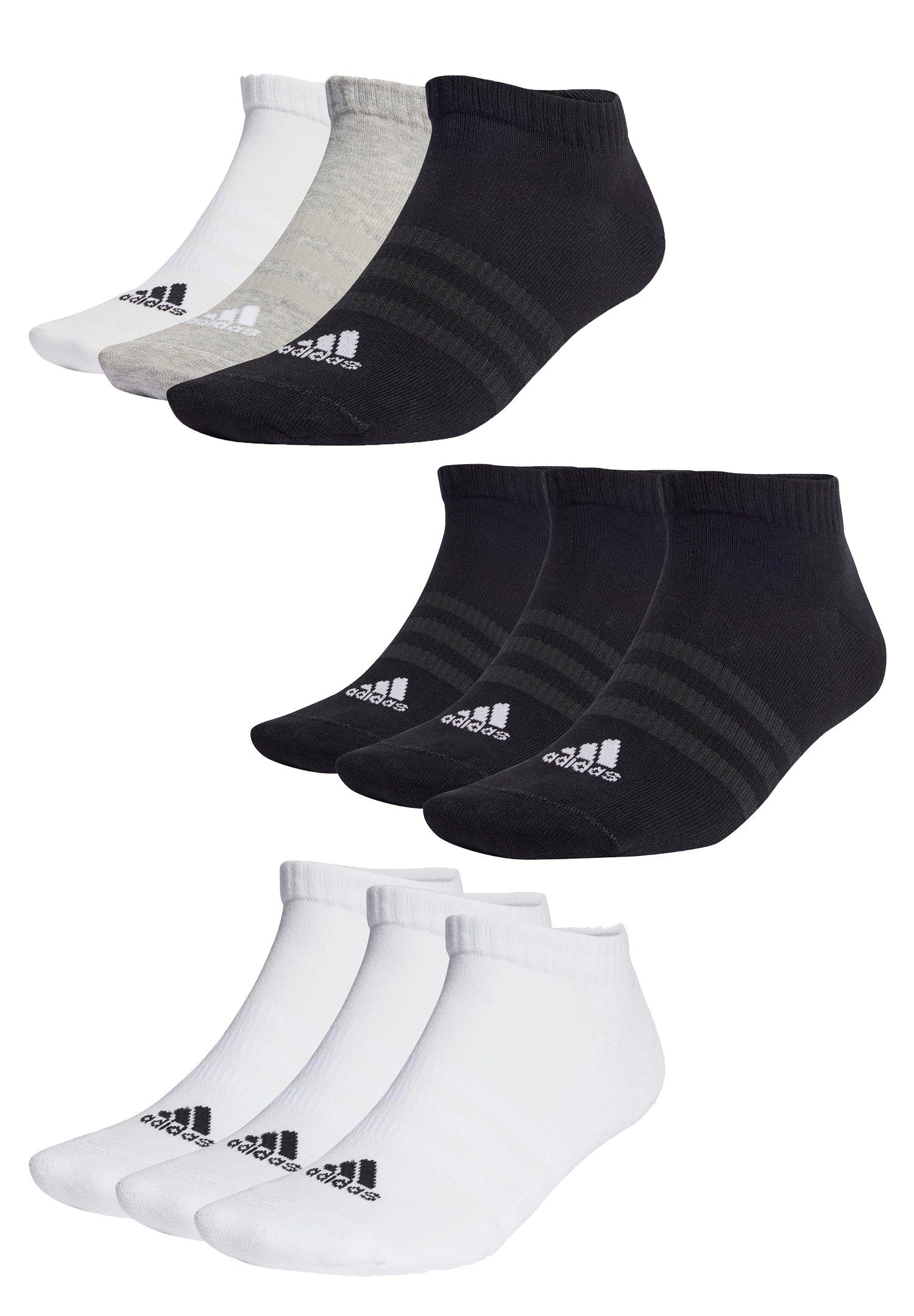 adidas Performance Kurzsocken Sportswear Low 9 Paar (Spar-Pack, 9-Paar, 9er günstig online kaufen