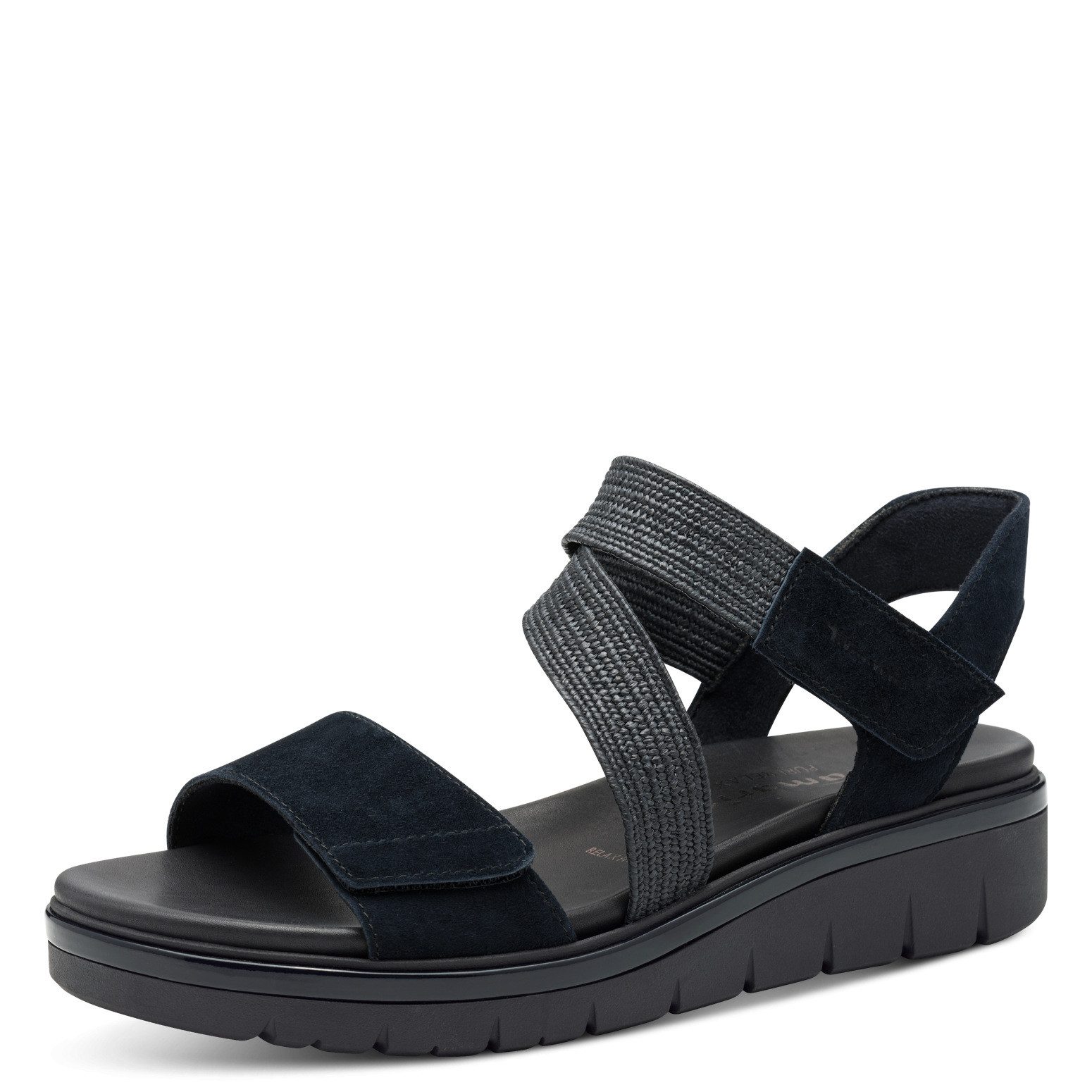 Tamaris Tamaris PURE RELAX Damen Sandalette 1-28241-42-805 navy blau Sandale