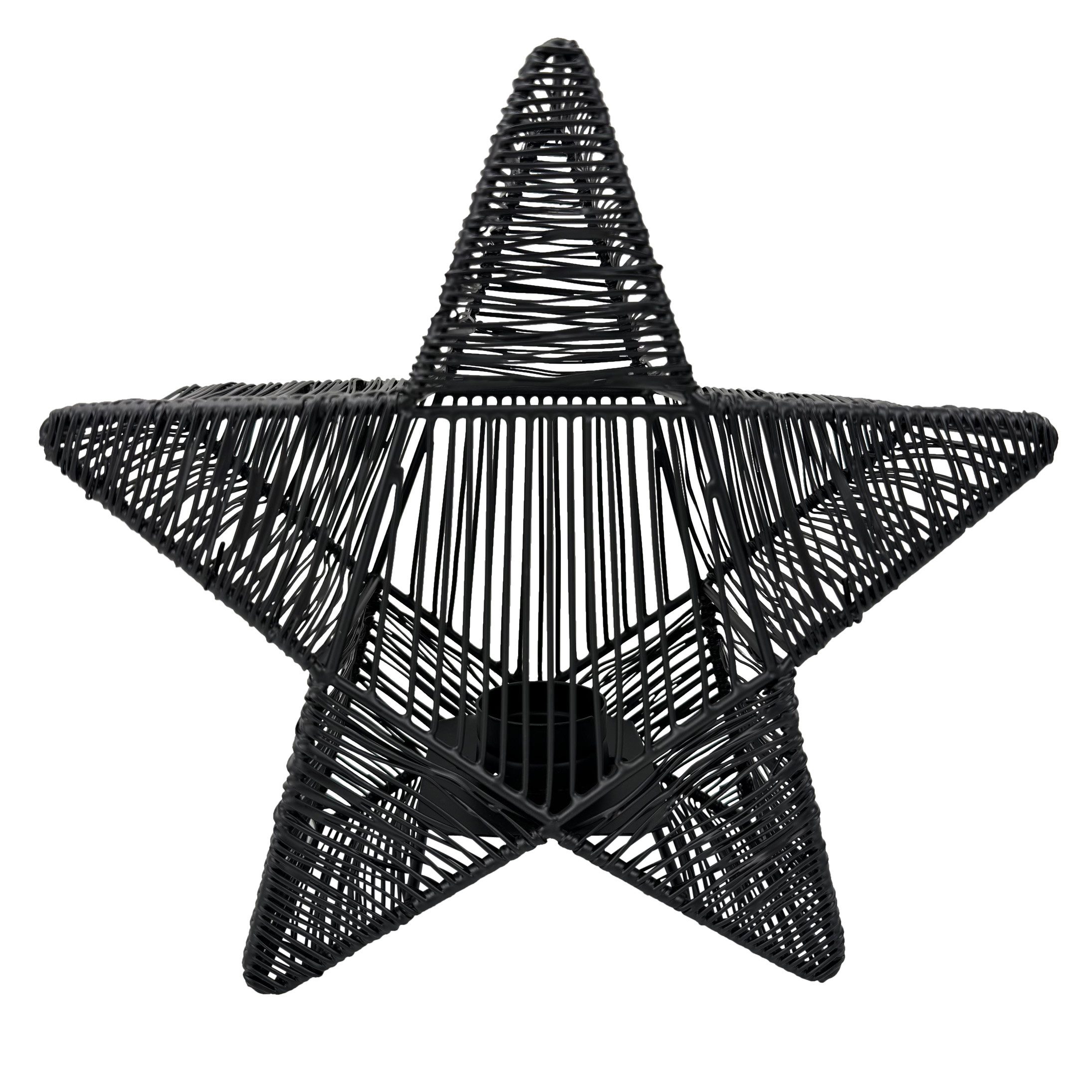 Online-Fuchs Dekostern - Hochwertiger Kerzenständer, Teelichthalter aus Met günstig online kaufen