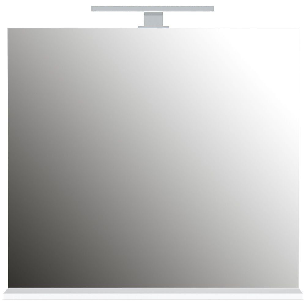 Lomadox Badspiegel AMASYA-01, inkl. LED Beleuchtung in weiß, B/H/T: ca. 76/75/15 cm
