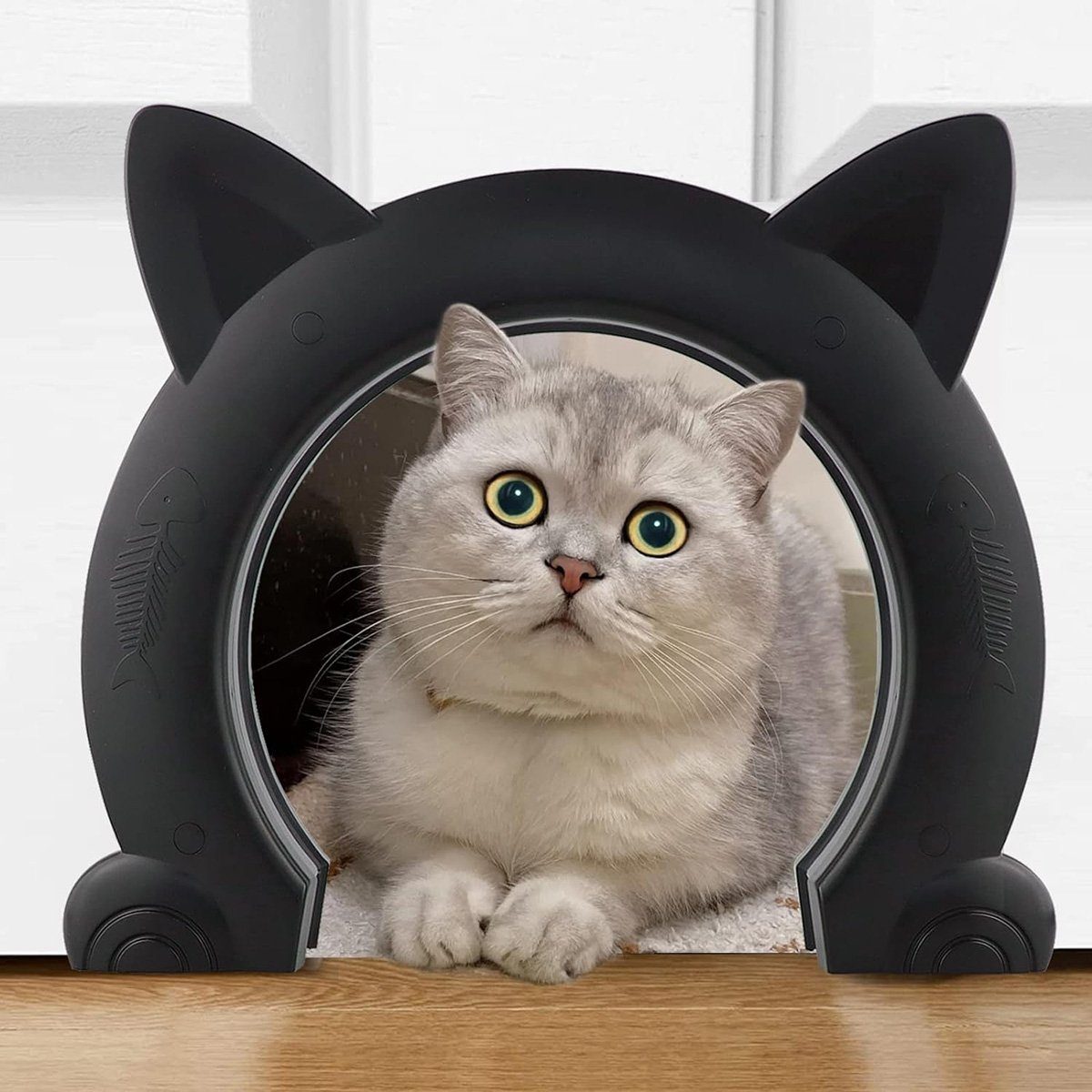 Cat Mate 4-Wege Katzentür mit Magnetverschluss 235 B braun