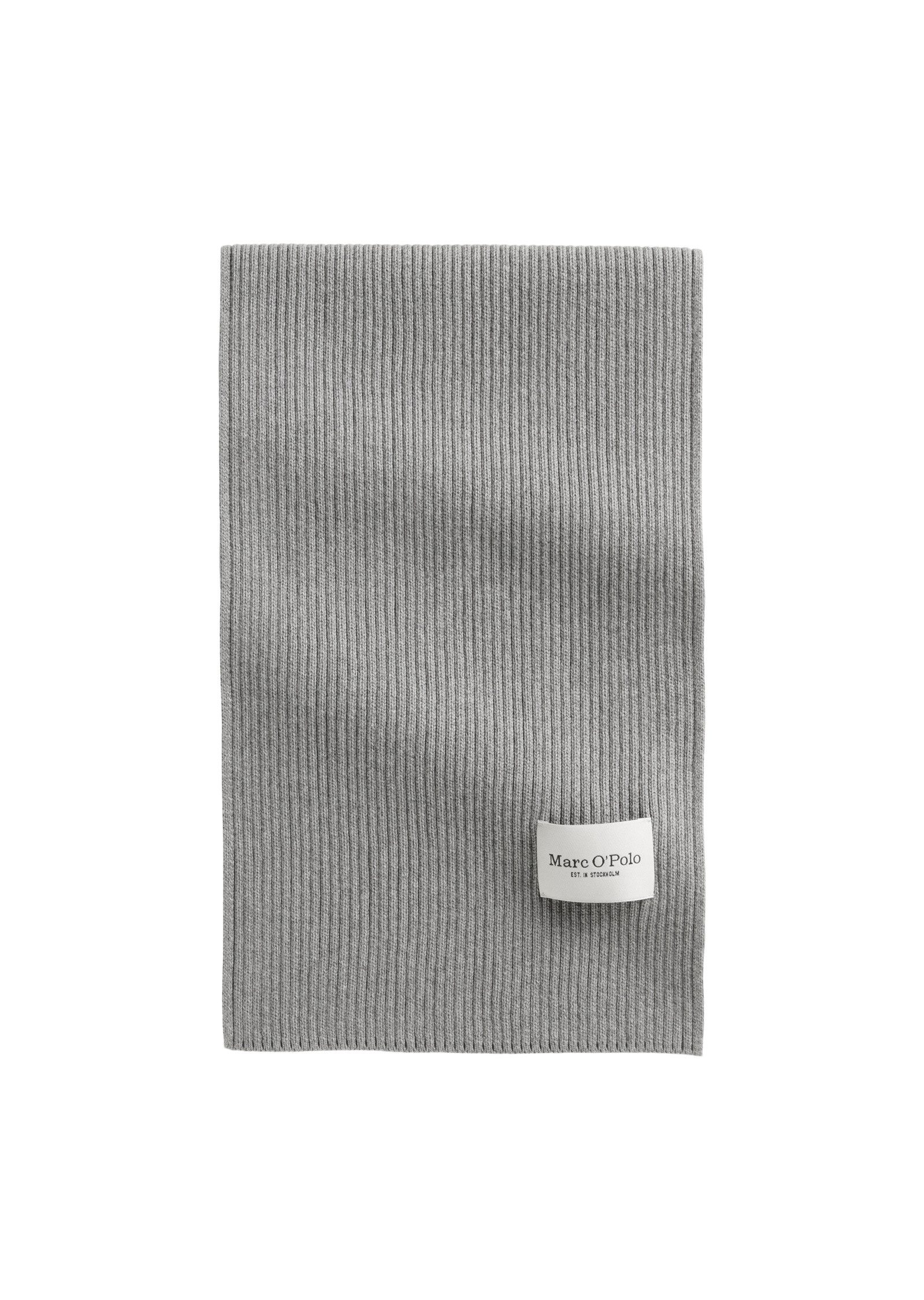 Marc O'Polo Strickschal aus reiner Bio-Baumwolle