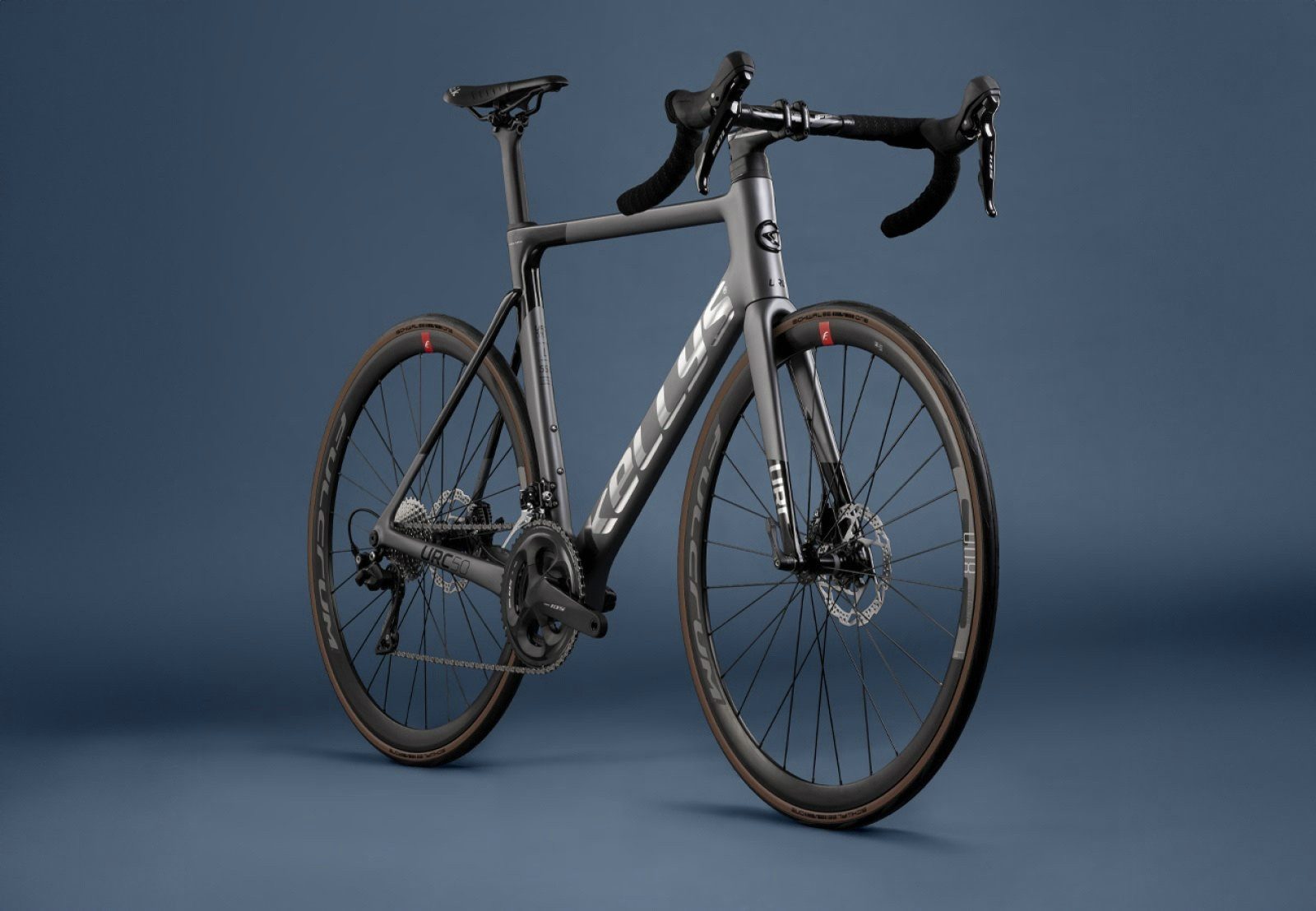 Kellys racing bike URC 50 Grey 28" diamond frame, 22-speed Shimano 105 R7000 (direct mount) rear derailleur