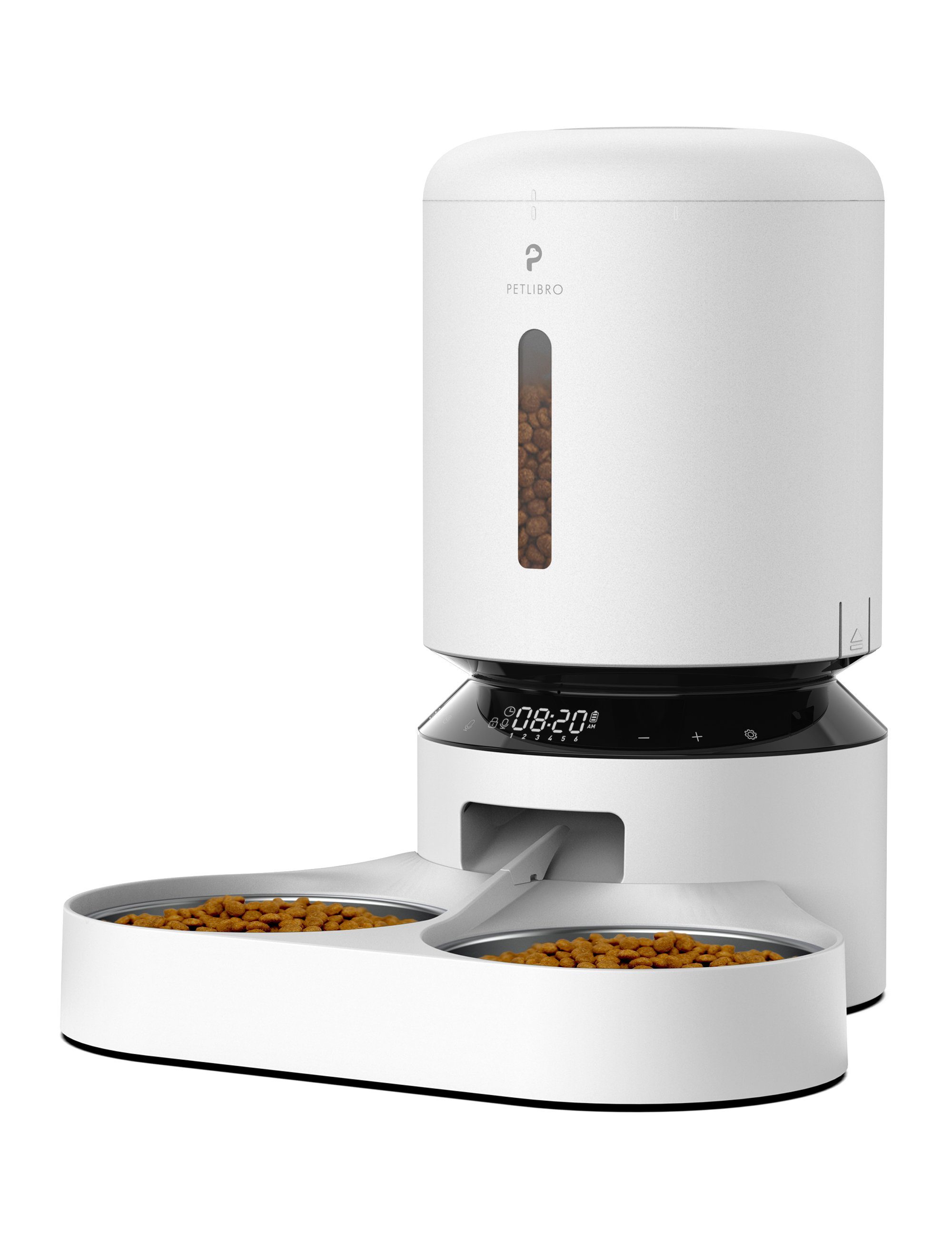 Petlibro Futterautomat Petlibro - Granary Futterschale Dual 5L, Personalisierte Ruffunktion, bis zu 5 Liter Trockenfutter von Petlibro