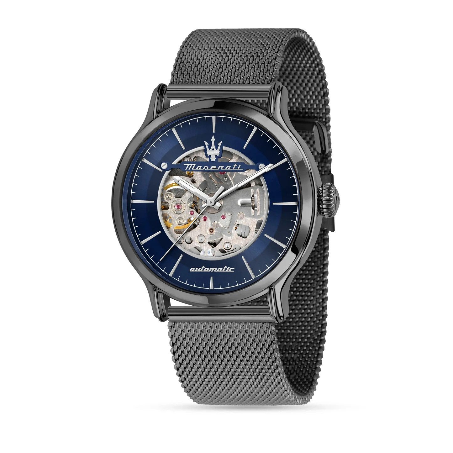 MASERATI Automatikuhr Epoca R8823118017, 42 mm – Herren-Armbanduhr mit Automatikwerk, Klassisch-elegantes Design mit sportlichem Touch