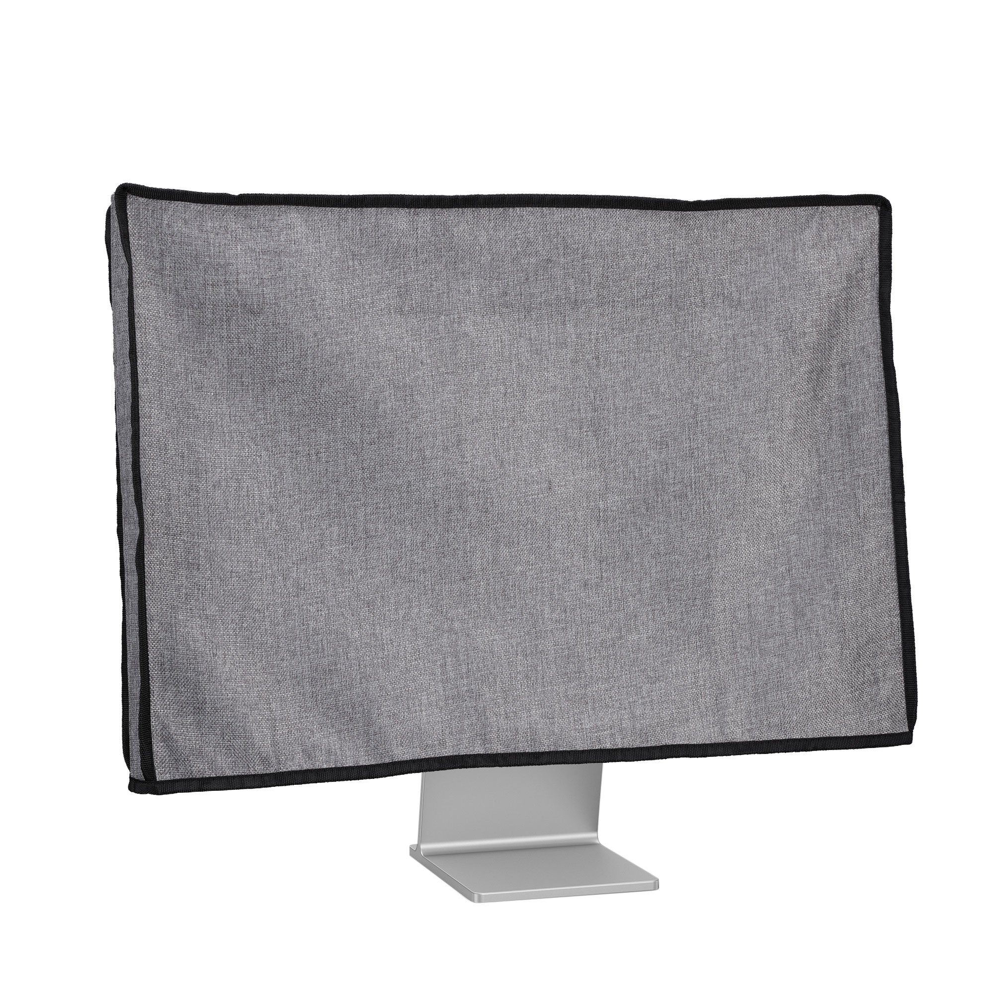 kwmobile Abdeckhaube Handyhülle für 24-26" Monitor, Hülle transparent Case Cover