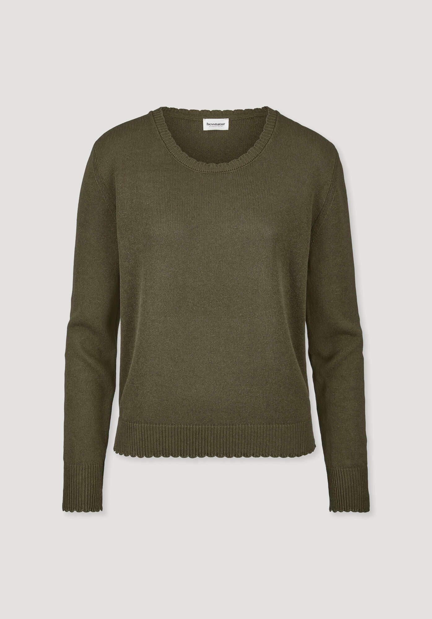 Hessnatur Strickpullover (1-tlg)