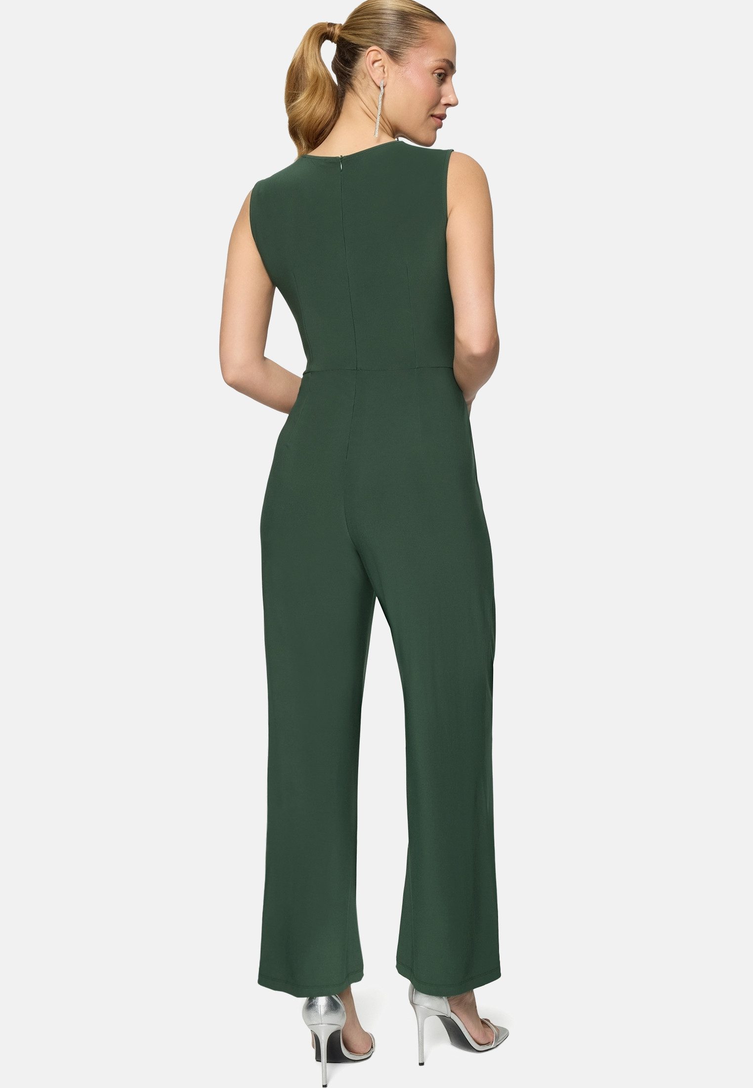 Zero Overall Damen mit Wickeloptik (1-tlg) Rüschen