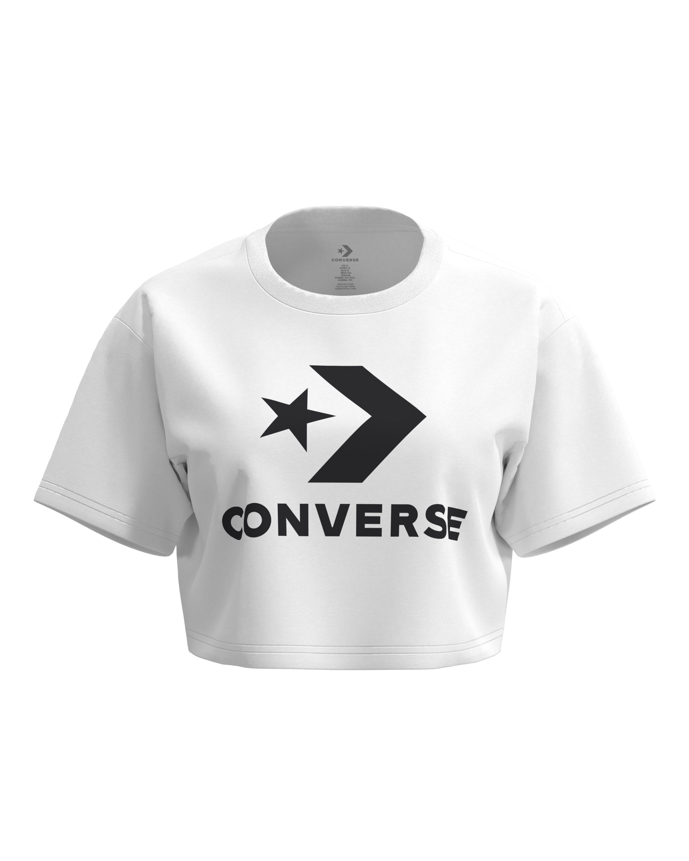 Converse T-Shirt STAR CHEVRON SPORTY TEE Kurzarm, aus Baumwolle