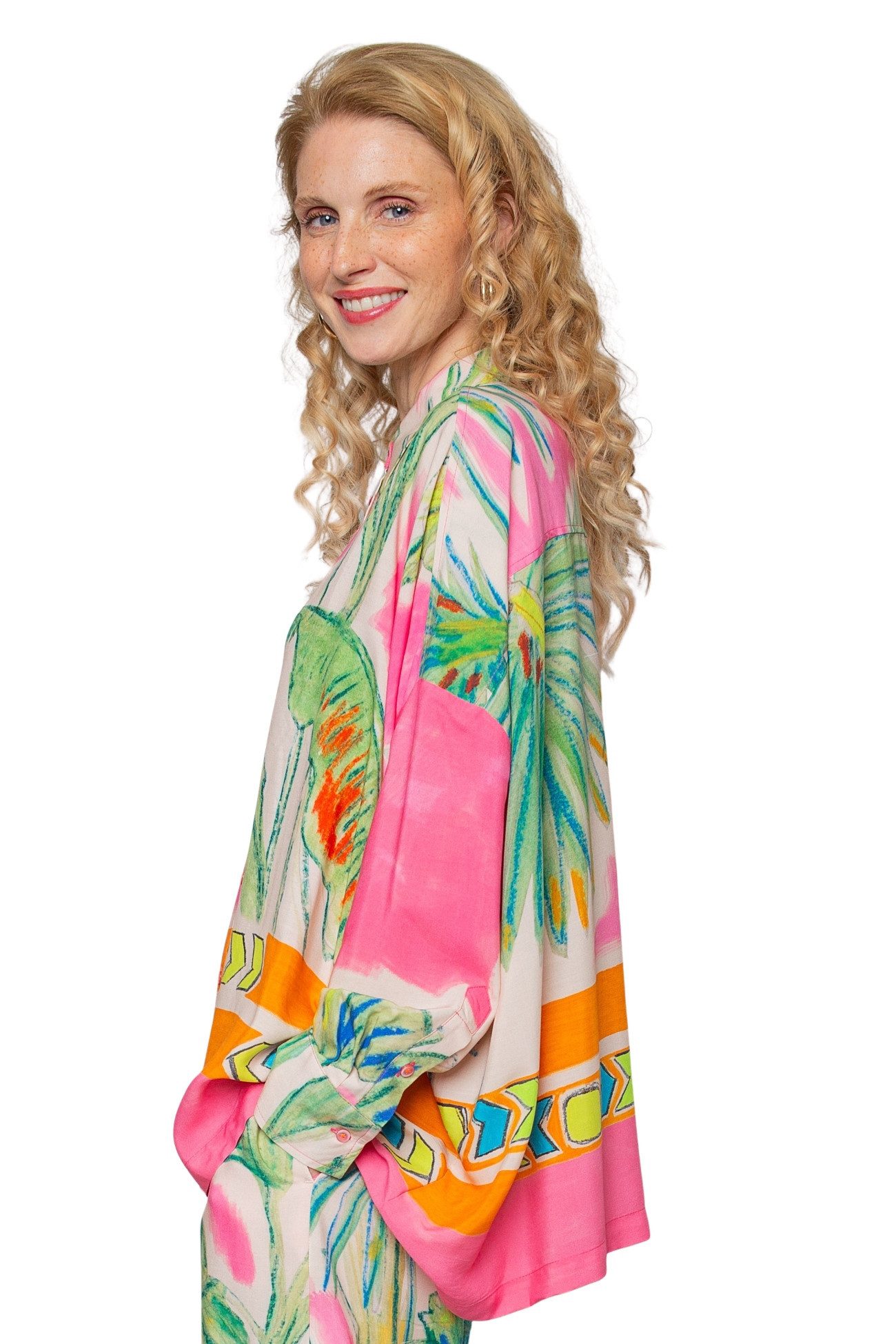 Emily Van Den Bergh Schlupfbluse Damenbluse 8903-910