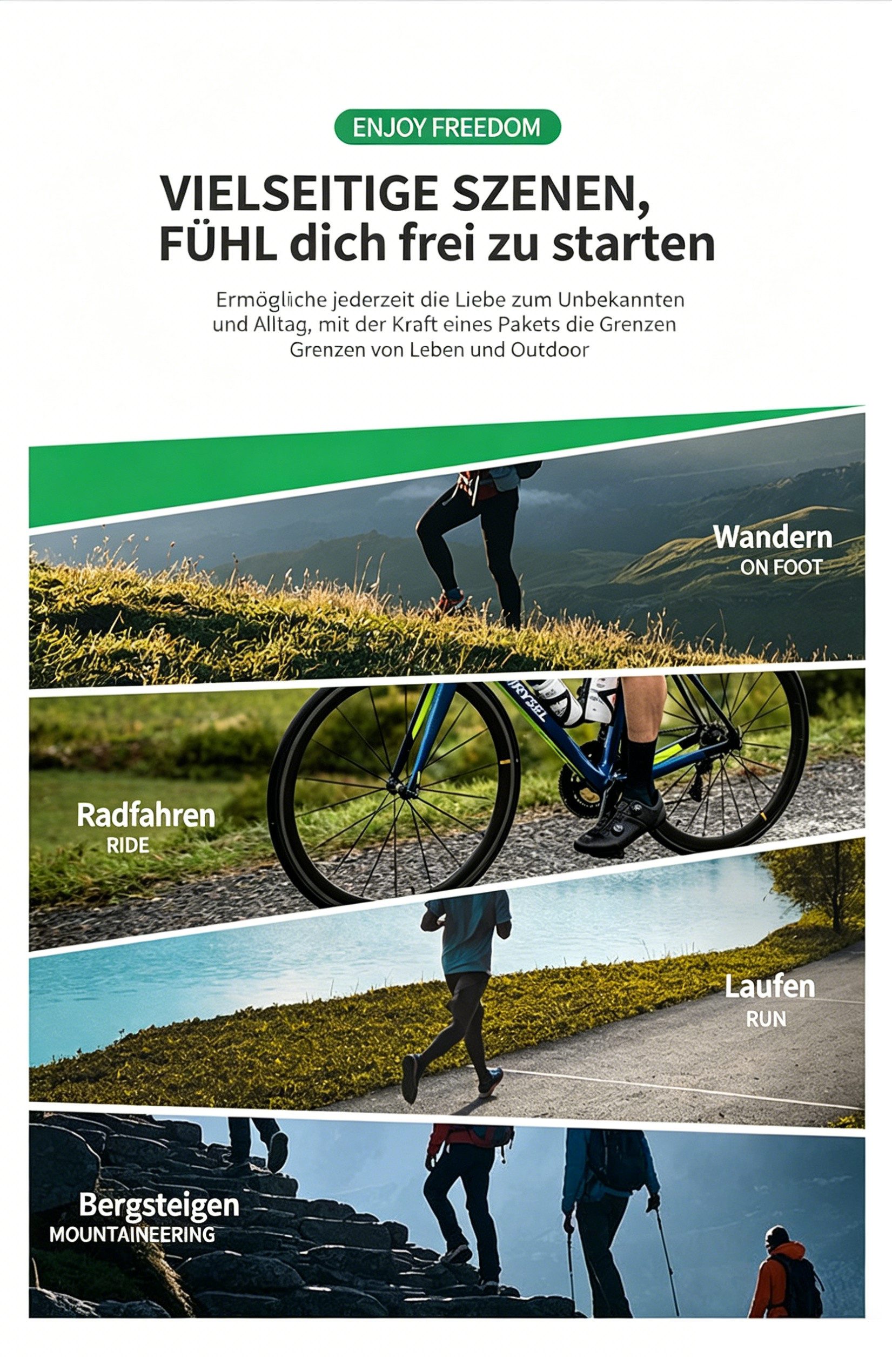 Jumpeak Trekkingrucksack Bergsteigen,Maschen,schnelltrocknend,verstellbar,Oxford-Stoff,Rucksack (Packung), atmungsaktiv,Vielseitiger Reise-Rucksack,wasserdicht,Sport Und Outdoor