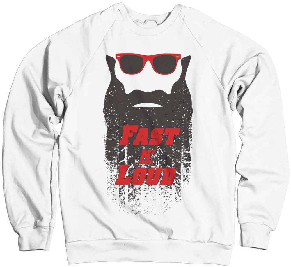 Fast N' Loud Rundhalspullover Kaufman Beard Sweatshirt