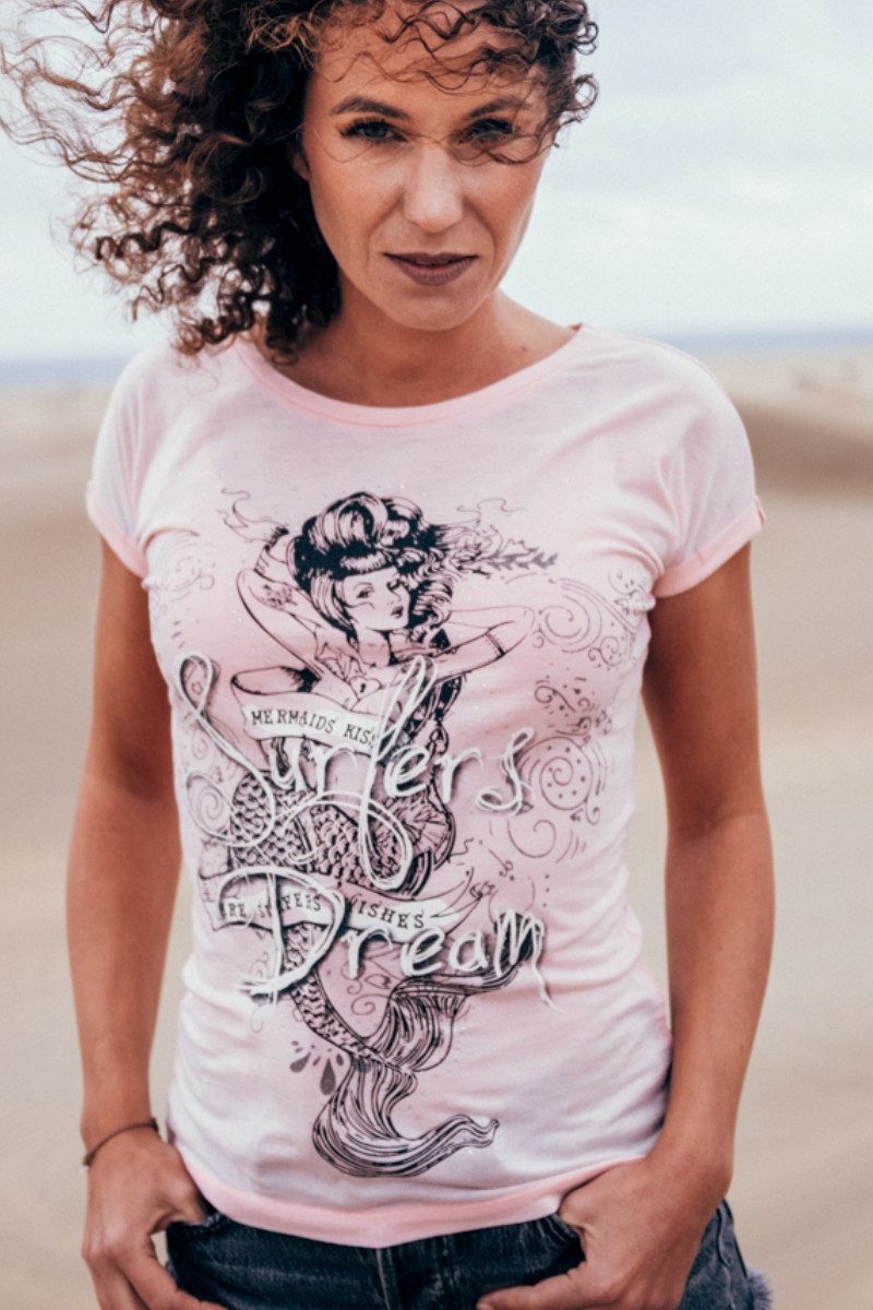 Hangowear Trachtenshirt Shirt Damen - MEERJUNGFRAU günstig online kaufen