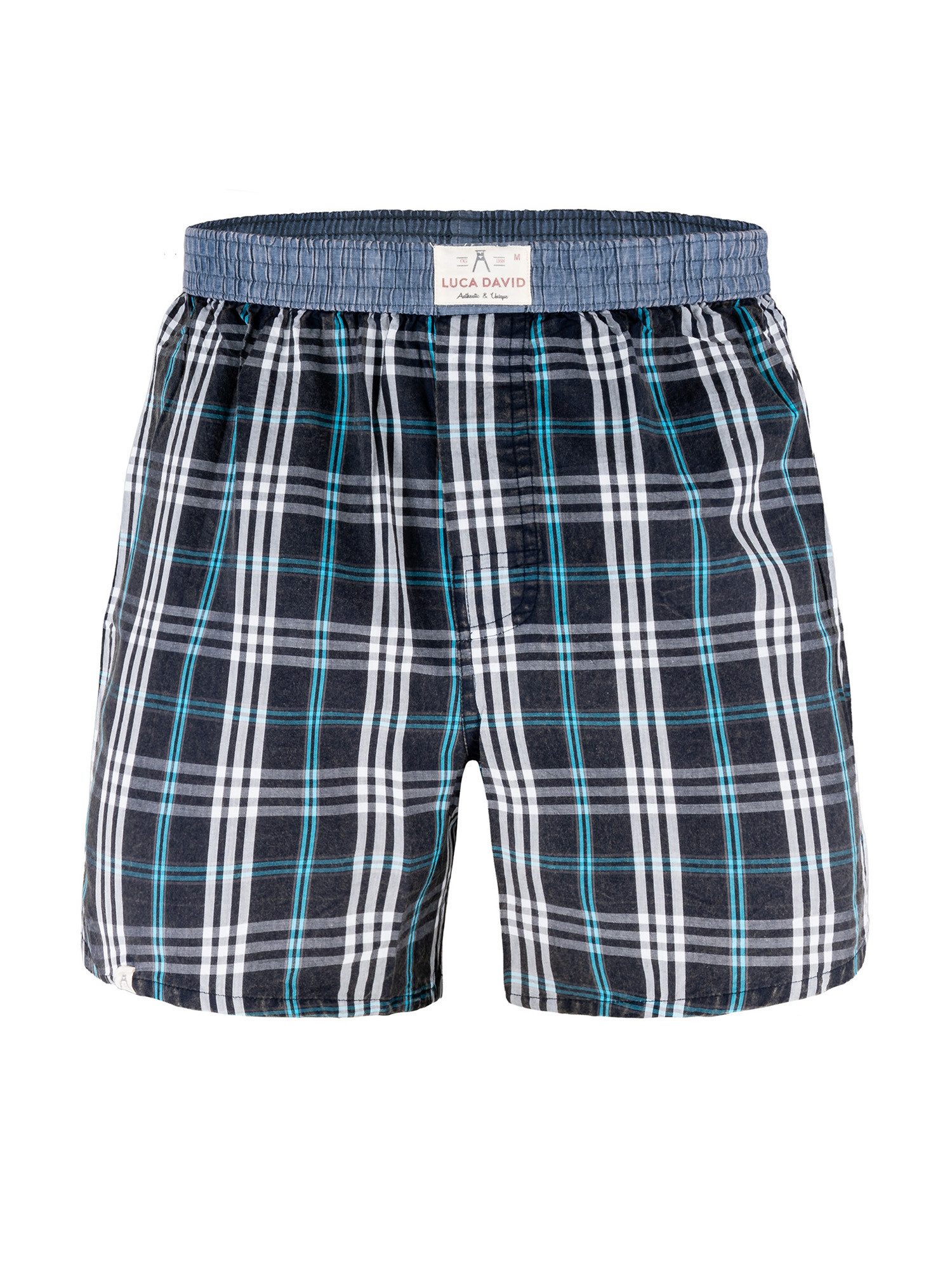 Luca David Boxer Olden Glory (3-St) soft auf der Haut - angenehm zu tragen - im Winter, wie im Sommer