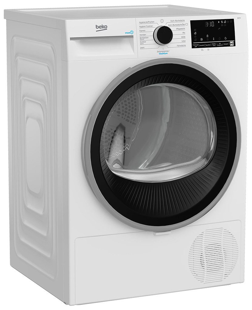 BEKO Wärmepumpentrockner B3T3249S, Silent & Schontrommel – extra leise, extra schonend für Ihre Wäsche