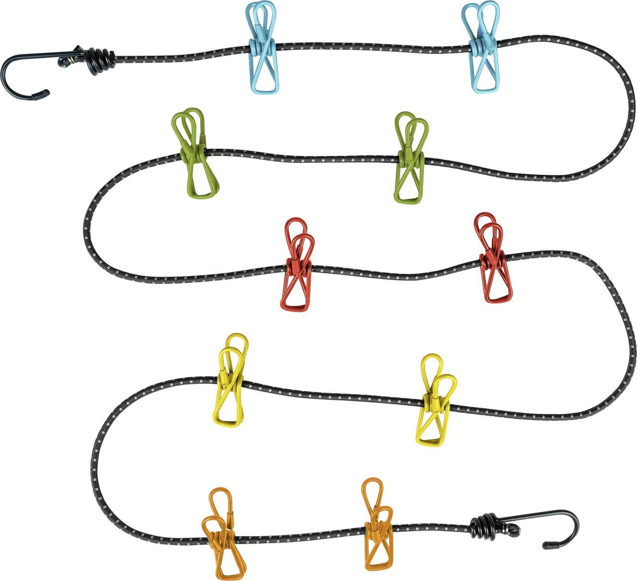 CALIMA Wand-Wäscheleine Calima Camping-Reise-Wäscheleine