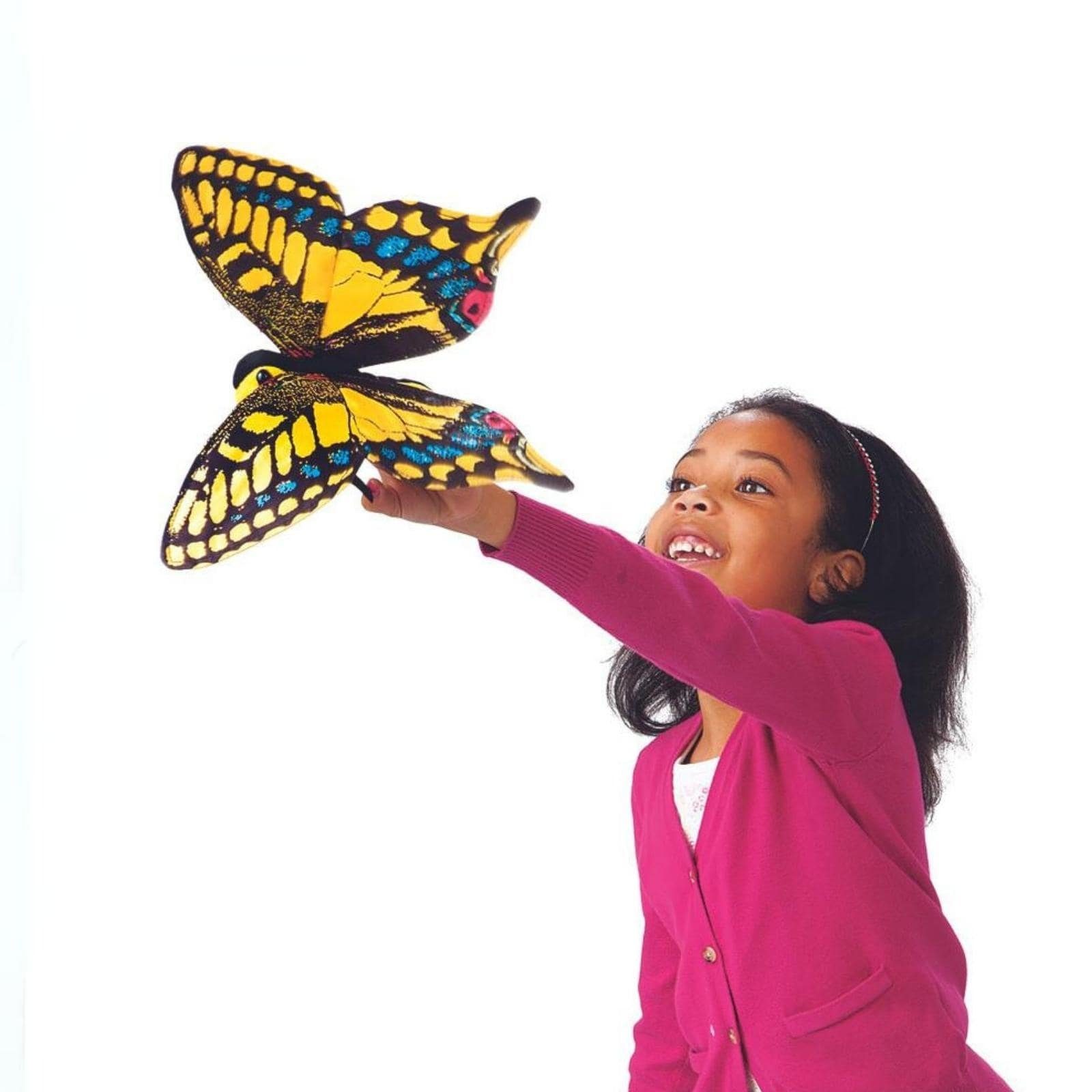 Folkmanis Handpuppen Handpuppe Folkmanis Schwalbenschwanz