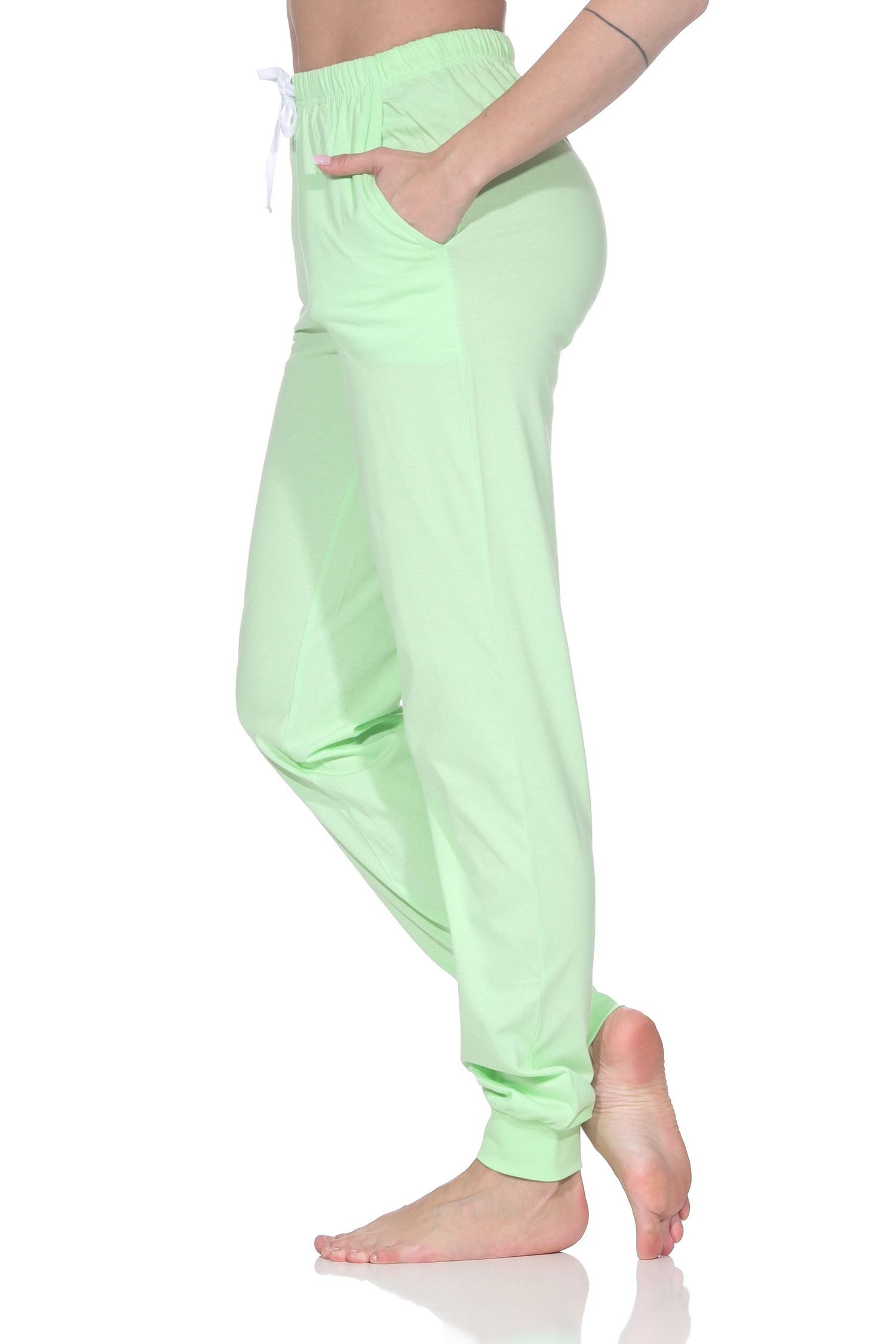 Normann Relaxanzug Damen Pyjama Hose lang Mix & Match - perfekt zu kombinieren