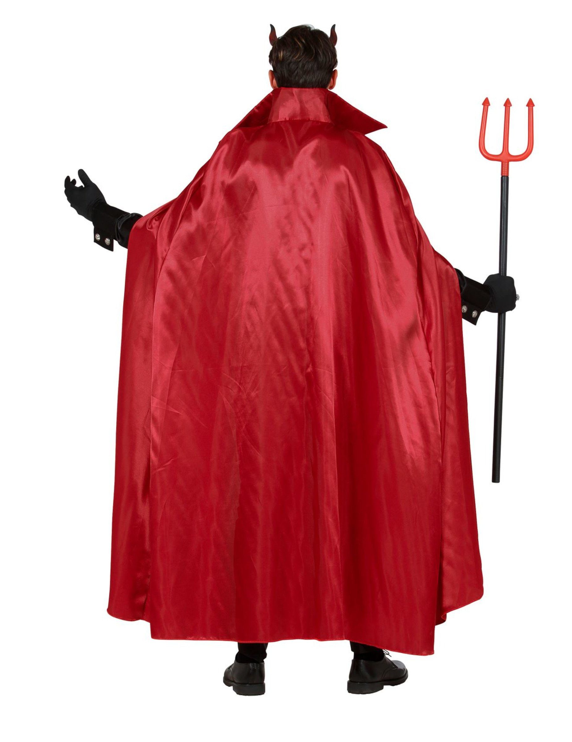 Widmann S.r.l. Kostüm Höllenfürst-Herrenkostüm Halloween-Outfit schwarz-rot
