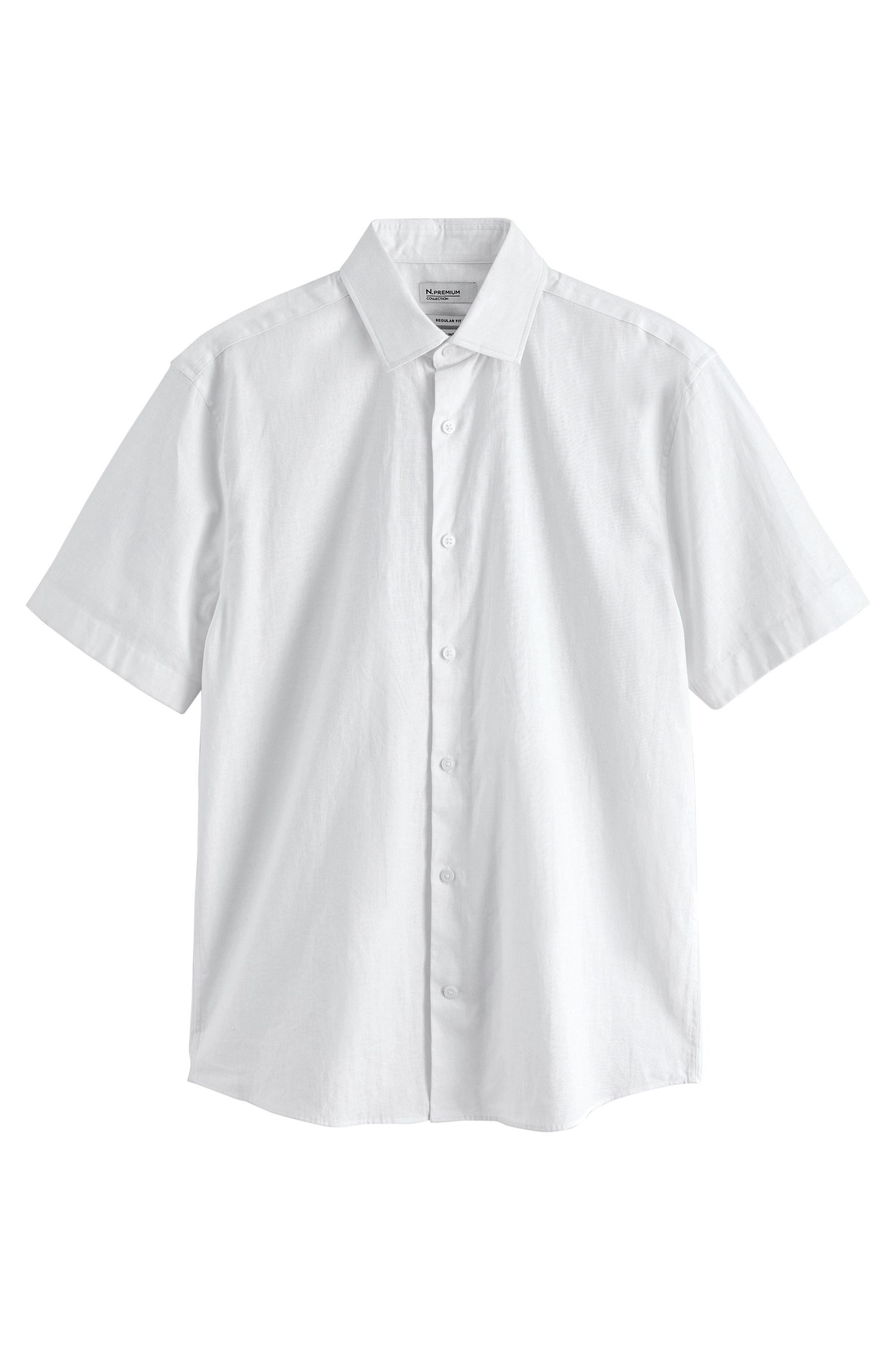 Kurzarmhemd N. Premium elegantes Regular Fit Kurzarmhemd