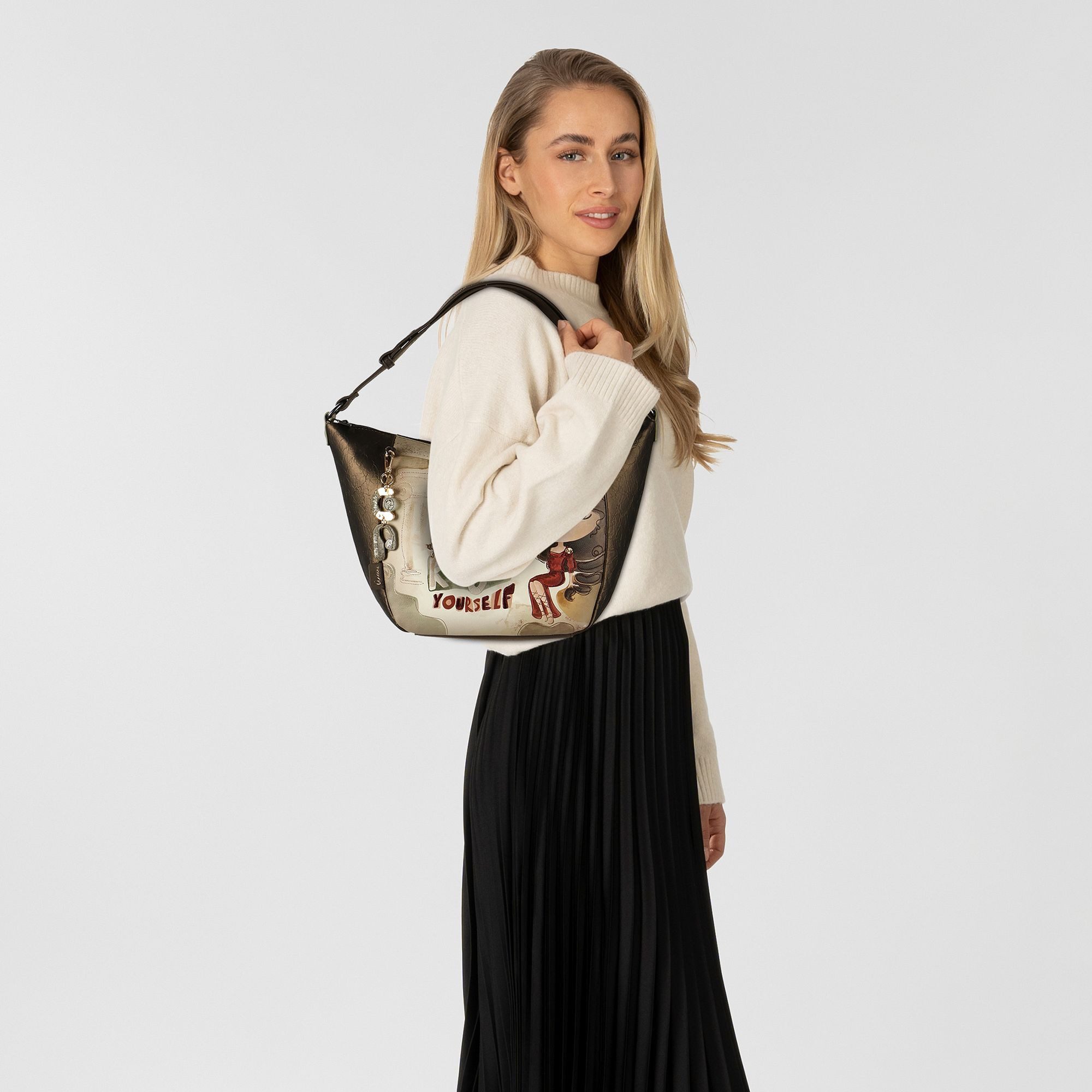 Anekke Schultertasche Muse, Polyurethan