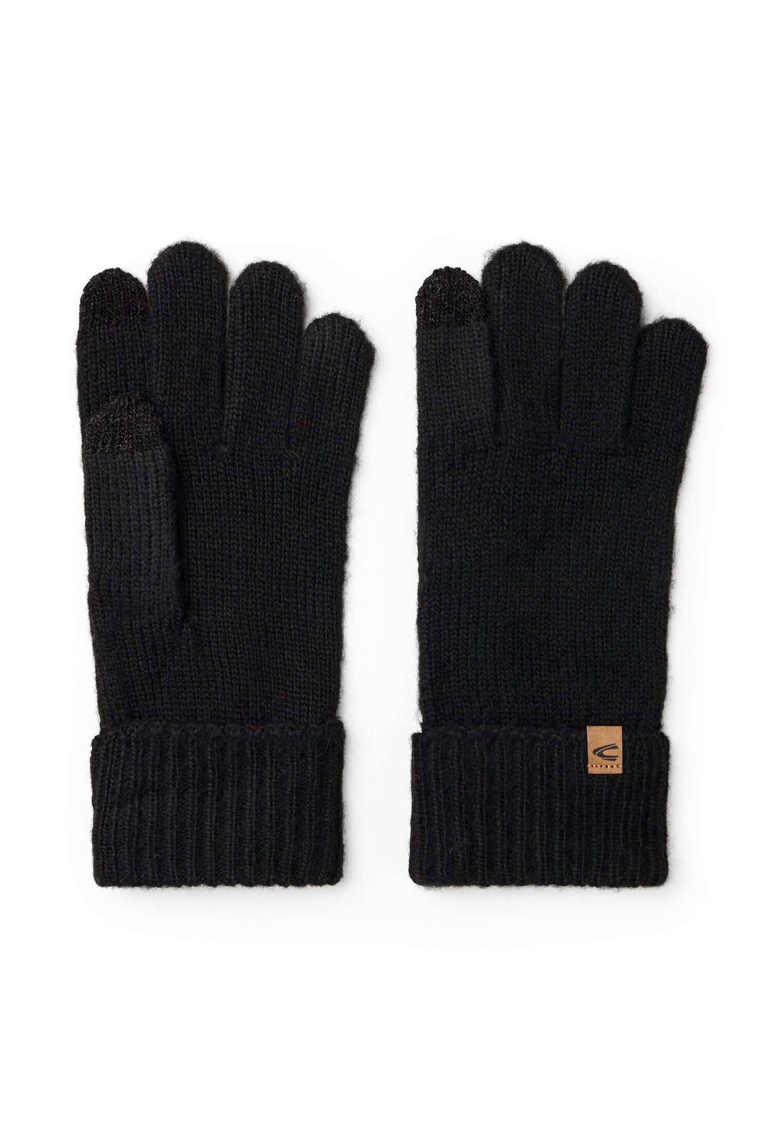 camel active Strickhandschuhe mit Logo