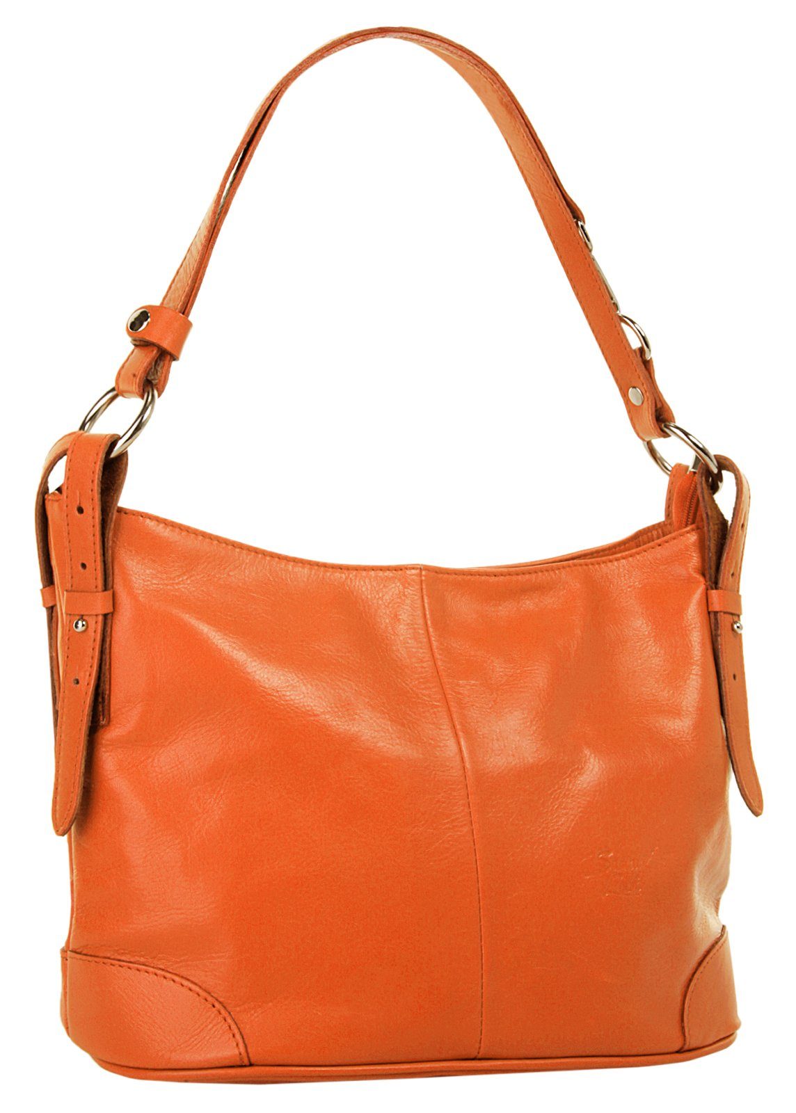 Samantha Look Umhängetasche SAMANTHA LOOK Damen echt Leder, Made in Italy, echt Leder, Made in Italy – Bild 2 von 5