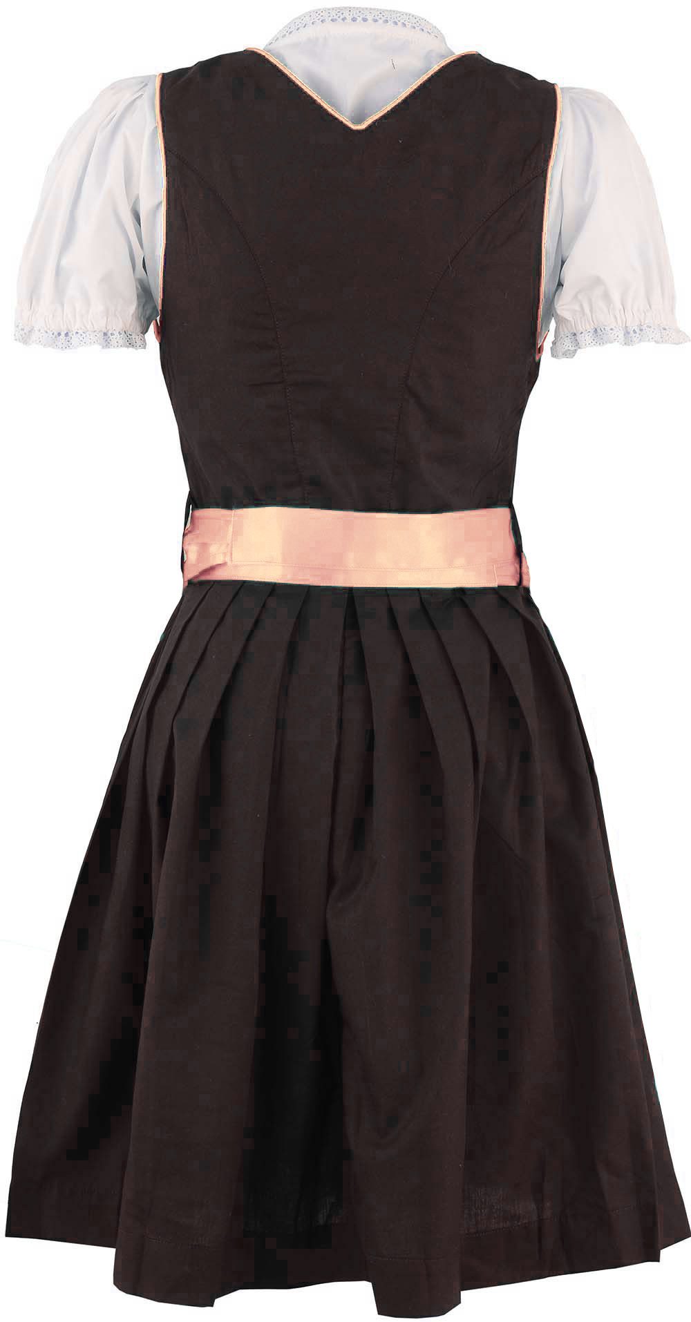 German Wear Dirndl GW1308 3-teiliges Mini Dirndl Dirndel Trachtenkleid