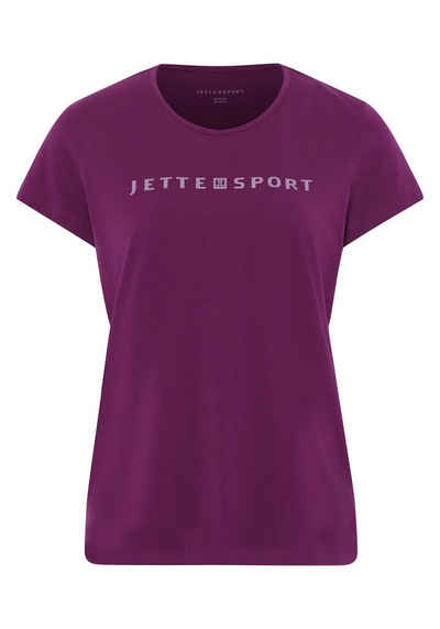 JETTE SPORT Print-Shirt mit Label-Print