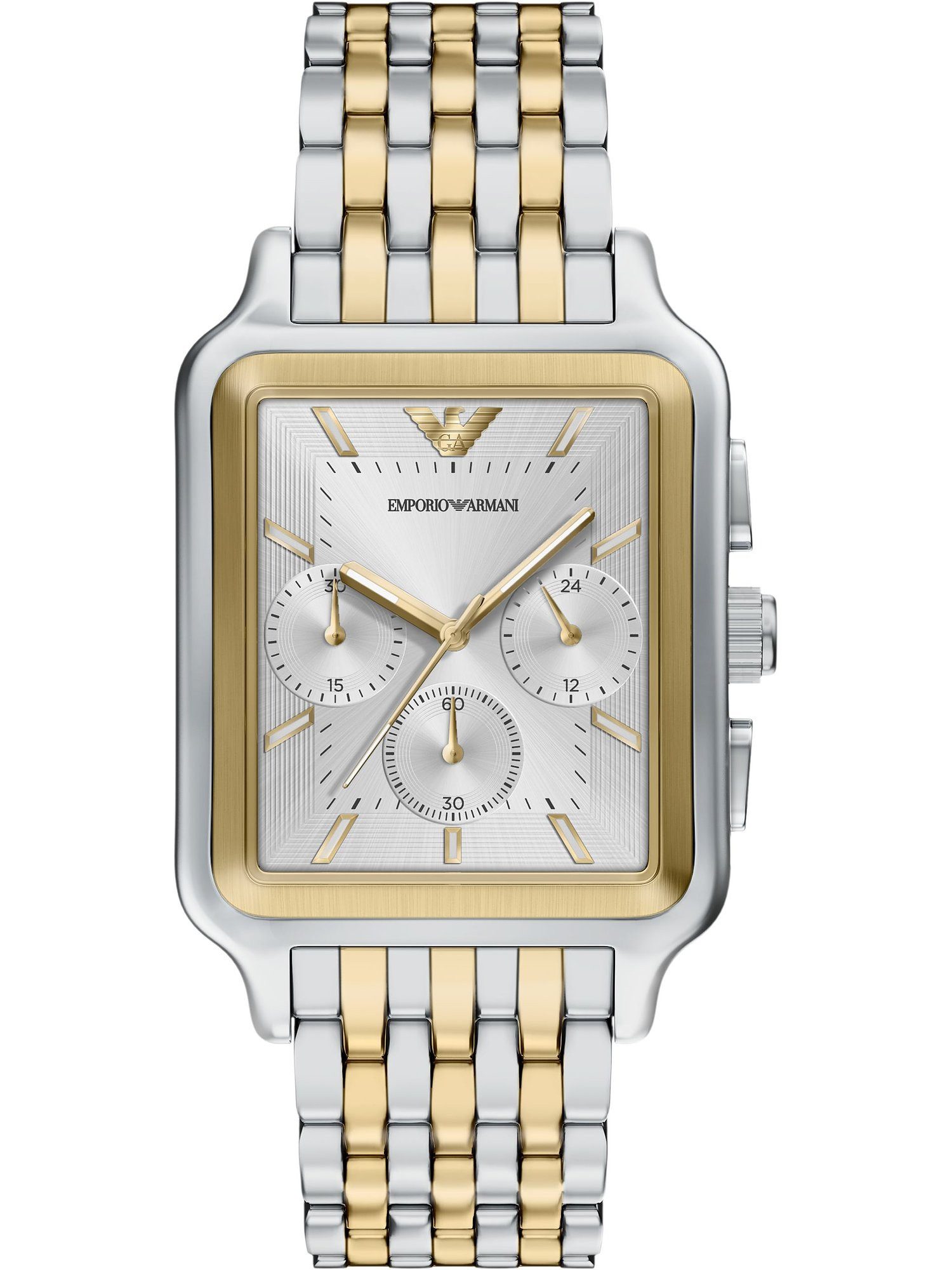 Emporio Armani Chronograph AR11752, Quarzuhr, Armbanduhr, Herrenuhr, Edelstahlarmband, analog