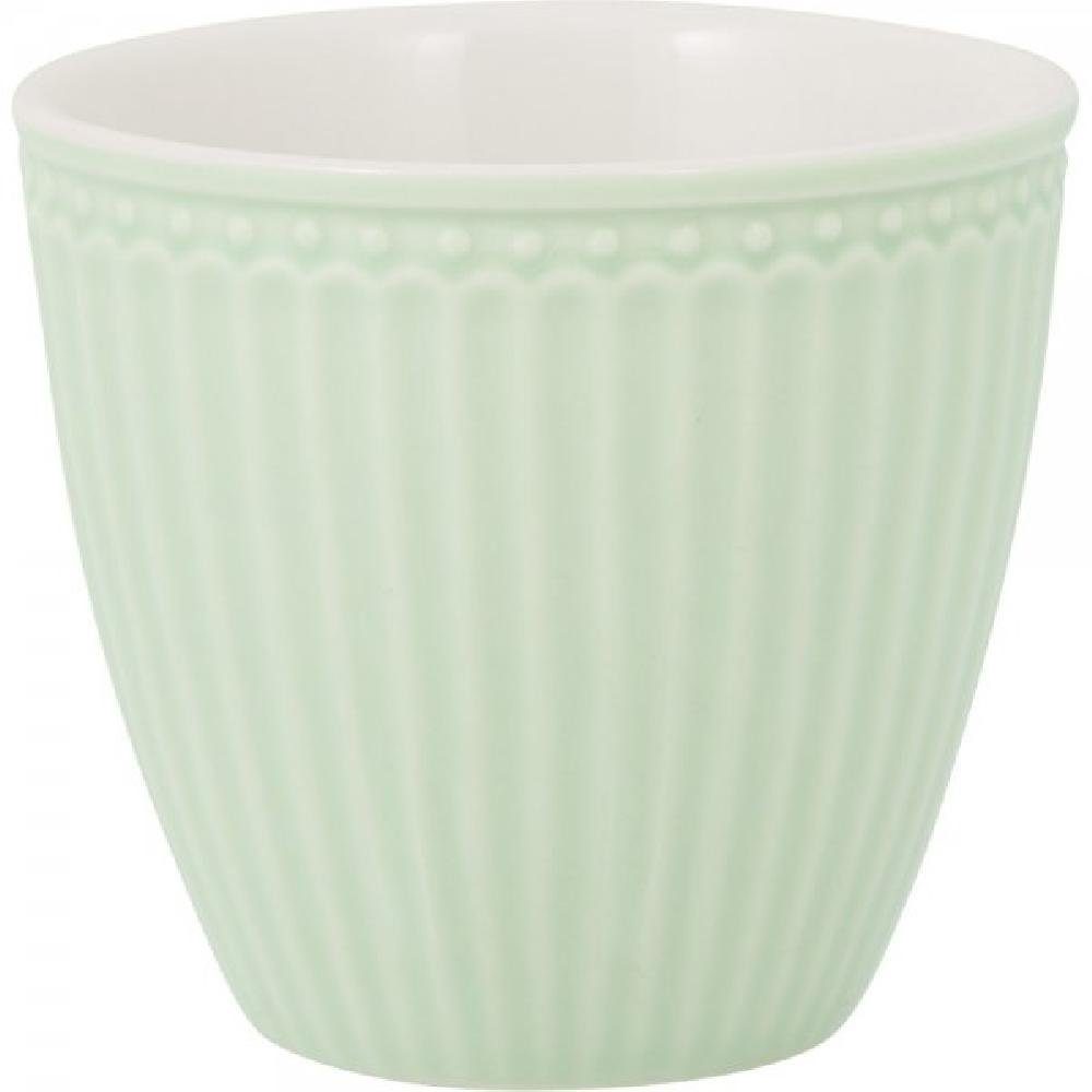 【Fachgeschäft】 Greengate Tasse Latte Cup Pale Green Alice