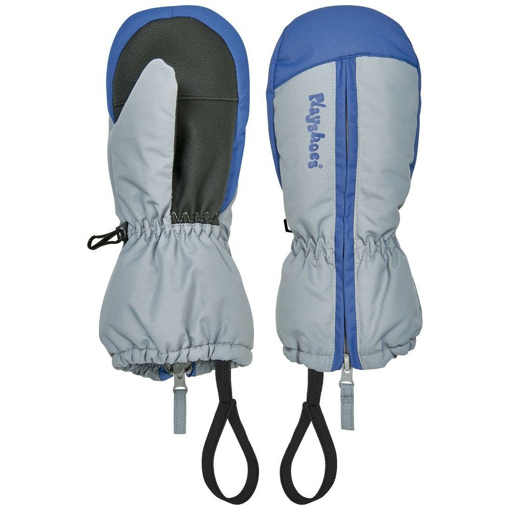 Playshoes Baumwollhandschuhe Fäustlinge Mit Reißverschluss