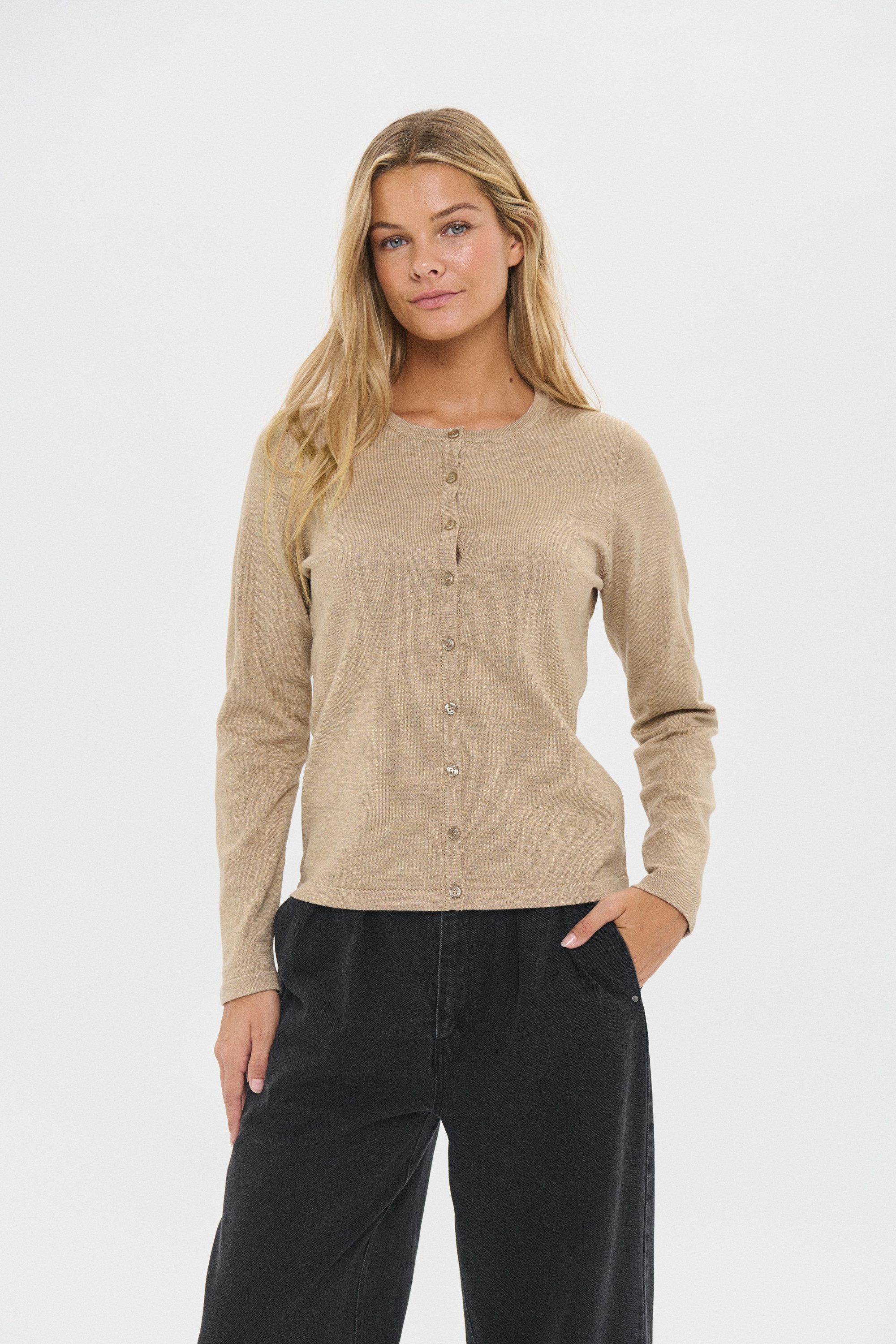 Saint Tropez Cardigan A8661, MilaSZ R-Neck Cardigan günstig online kaufen