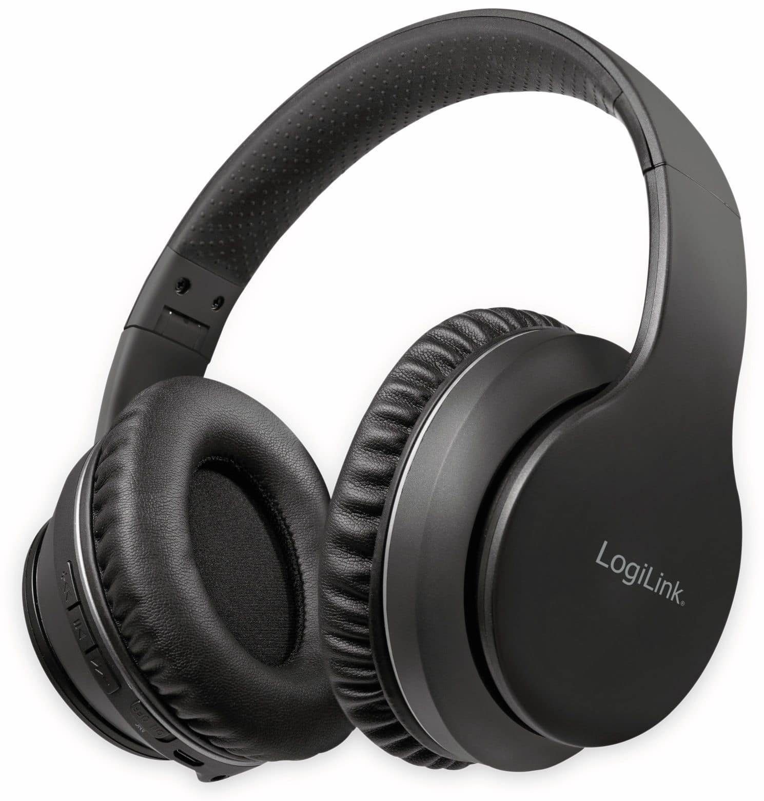 LOGILINK Bluetooth BT0053, Over-Ear Kopfhörer mit Kopfhörer LogiLink