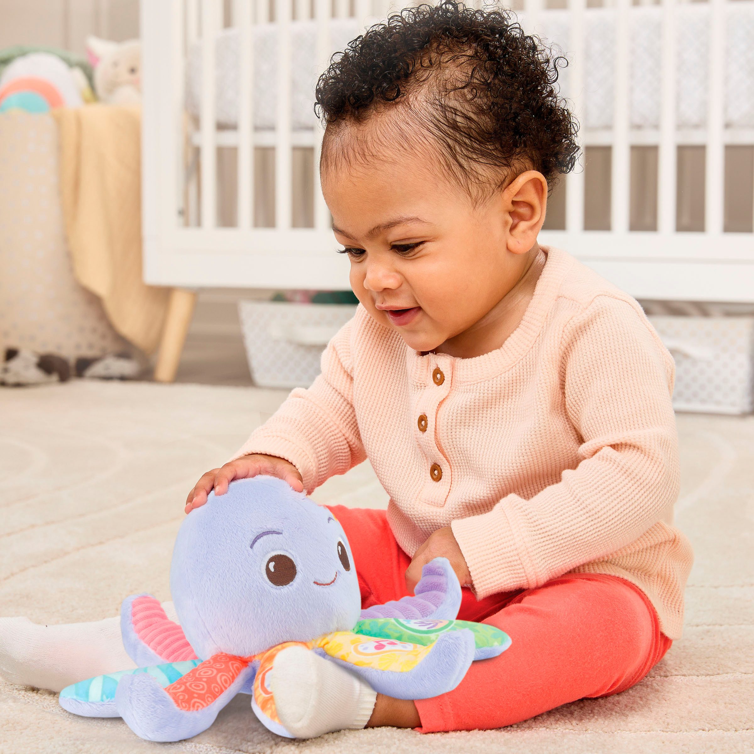 Vtech® Plüschfigur Vtech Baby Babys Plüsch-Oktopus, mit Licht und Sound