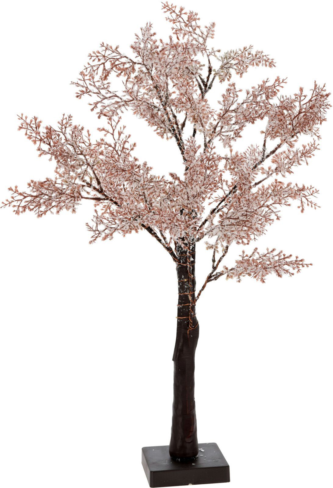 Ambiance SELF IMPORT AGENCIES LED Baum A800, LED fest integriert, Warmweiß, 29 LED´s Warmweiß Höhe: 60cm Batteriebetrieben Rosa