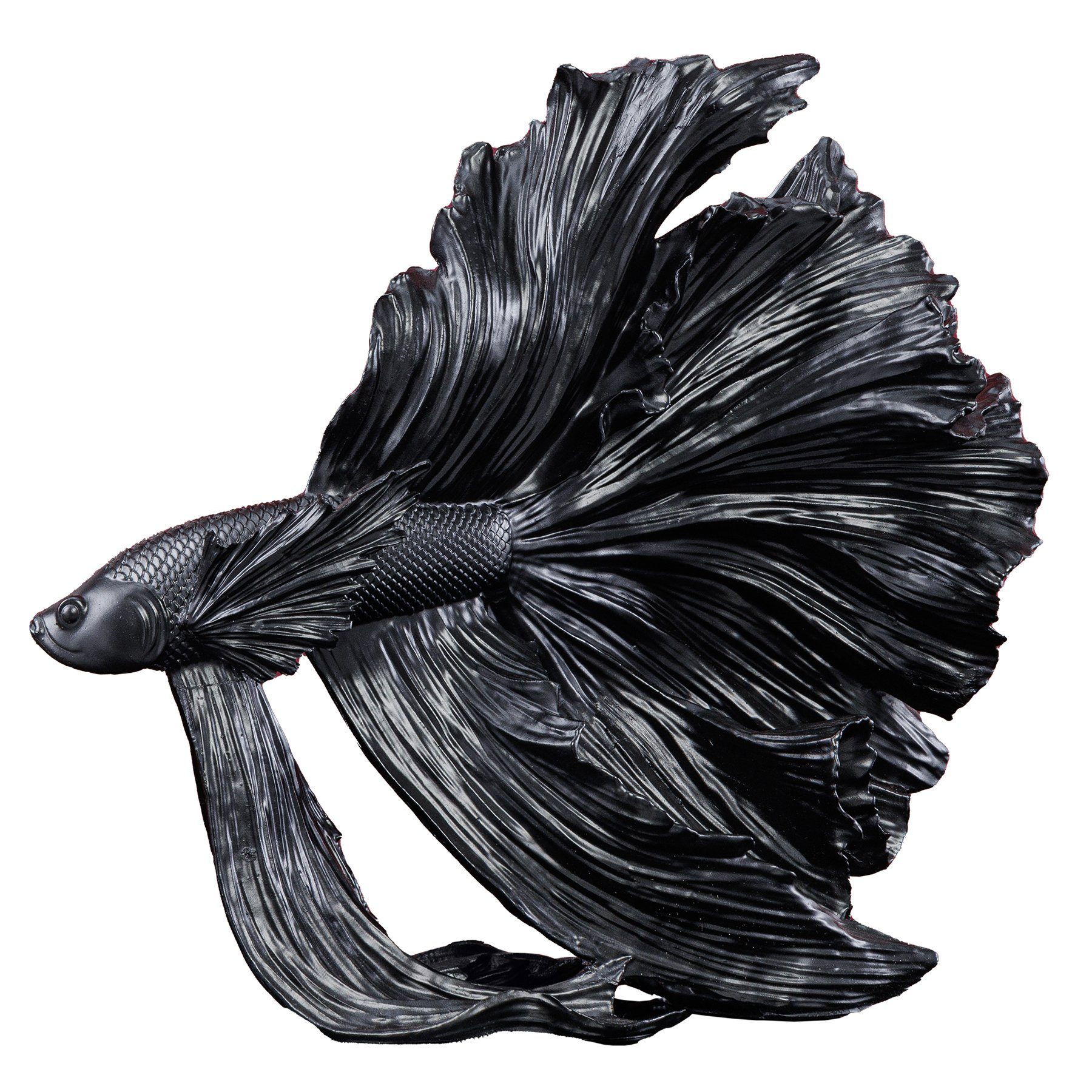 riess-ambiente Tierfigur CROWNTAIL 35cm schwarz (Einzelartikel, günstig online kaufen